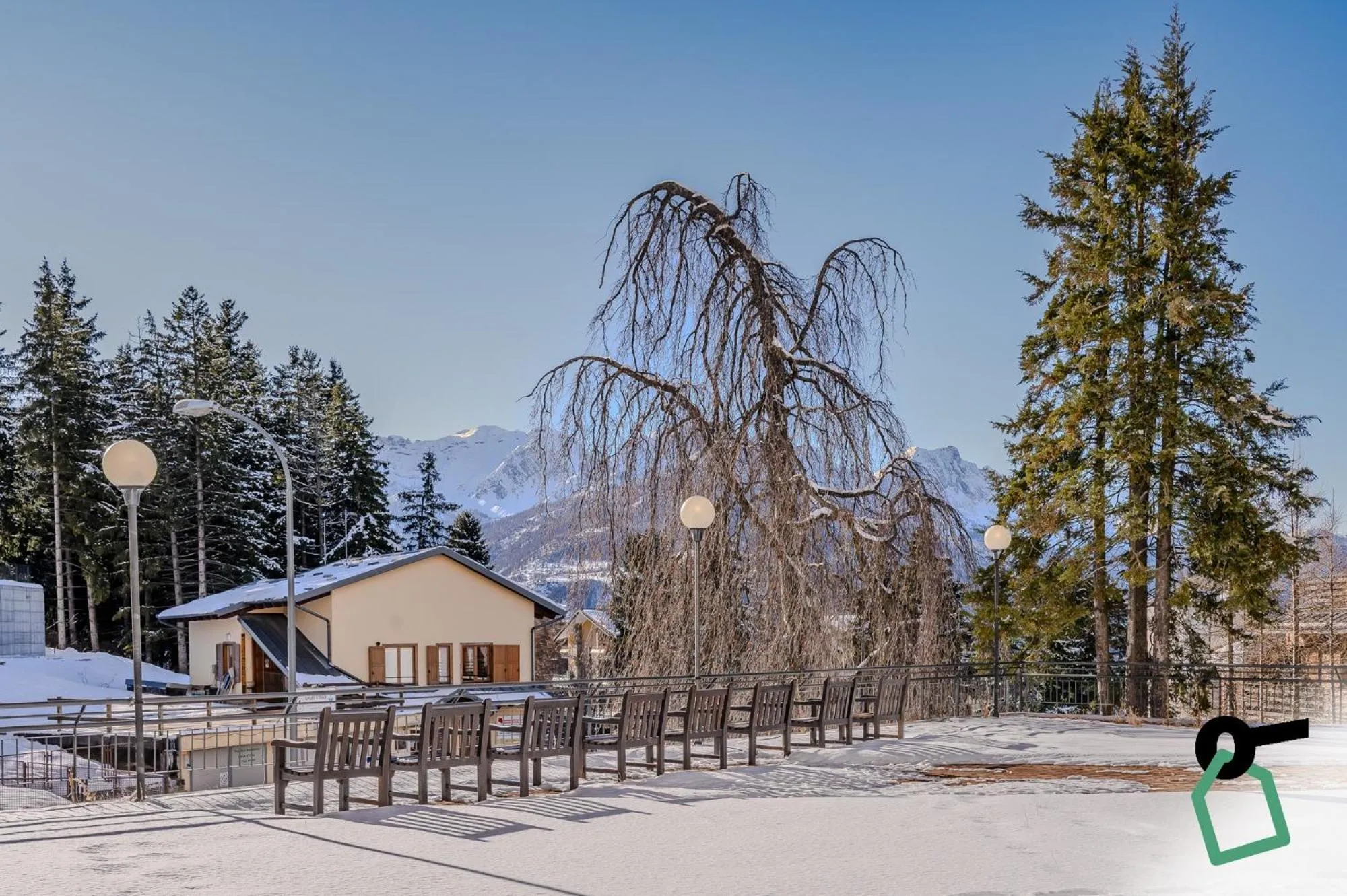 Mountain view in Hotiday Sauze Torre