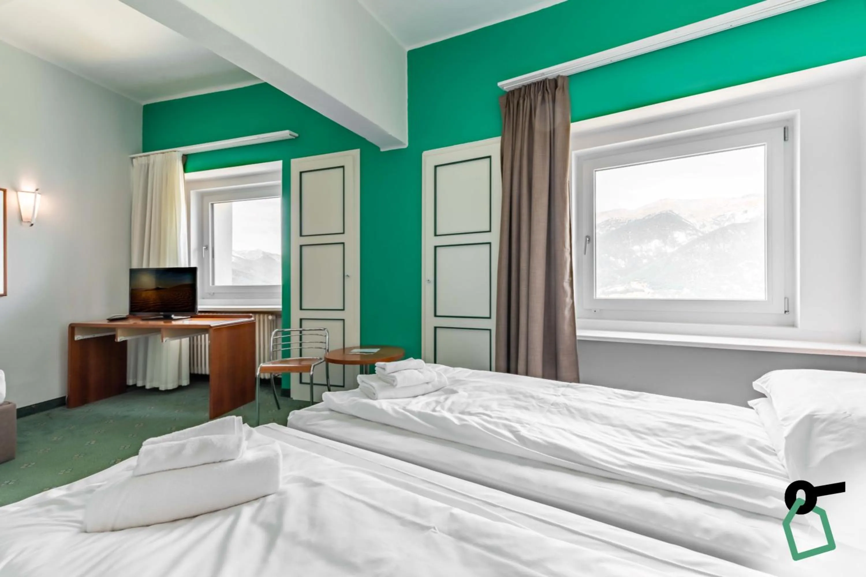 Bedroom, Bed in Hotiday Sauze Torre