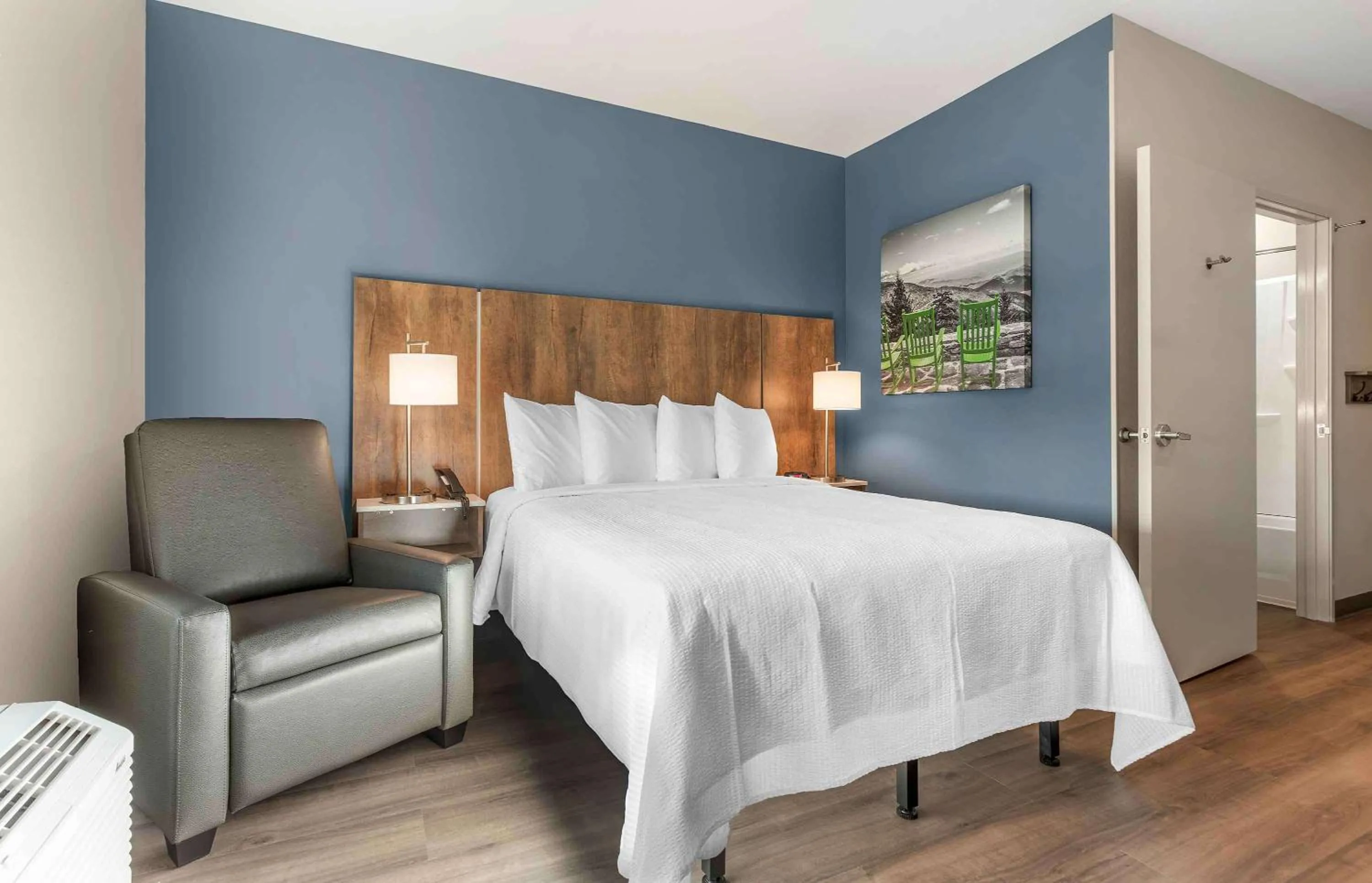 Bedroom, Bed in Extended Stay America Premier Suites - Greenville - Spartanburg - I-85