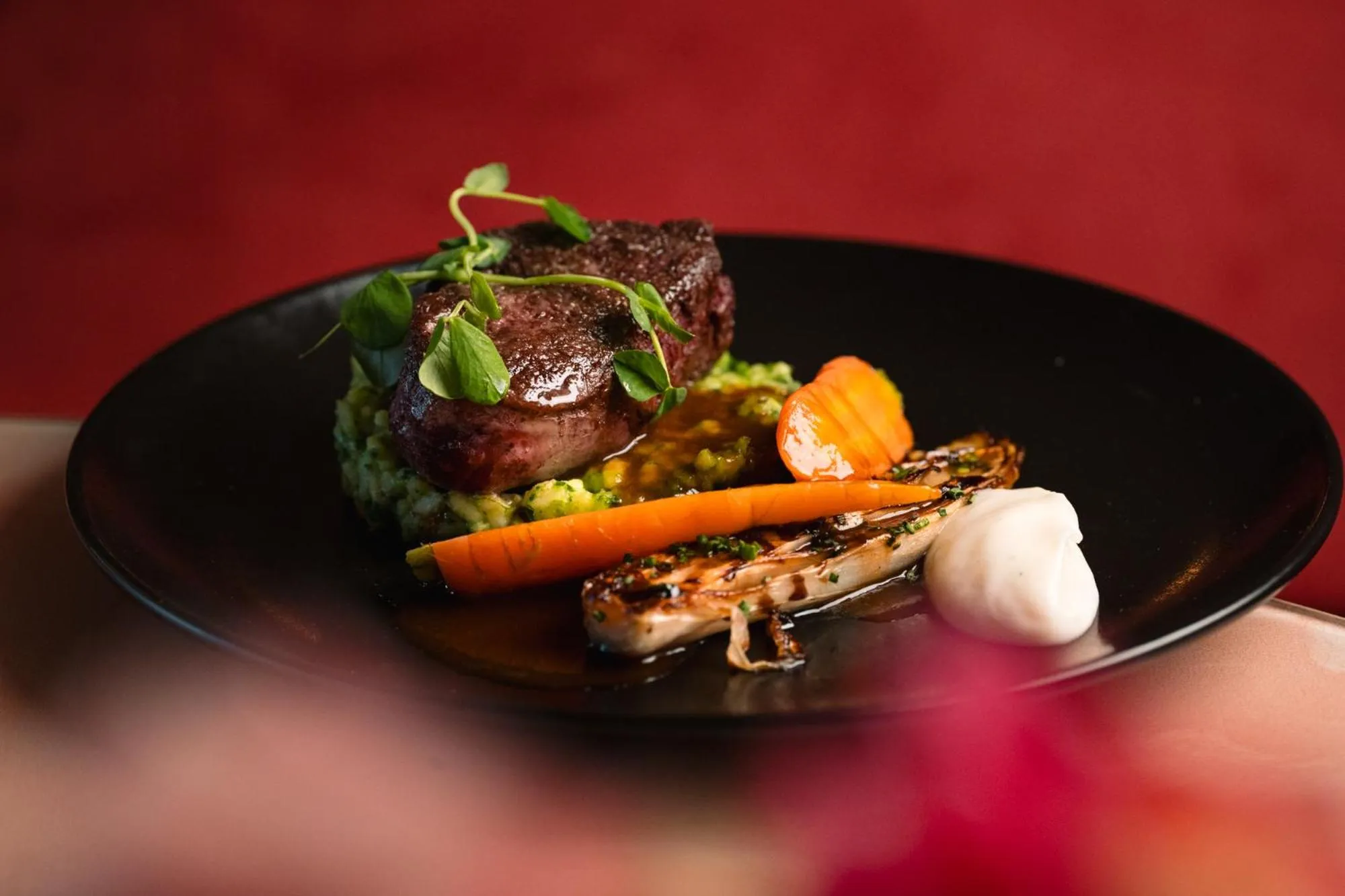 Restaurant/places to eat in Van der Valk TheaterHotel De Oranjerie