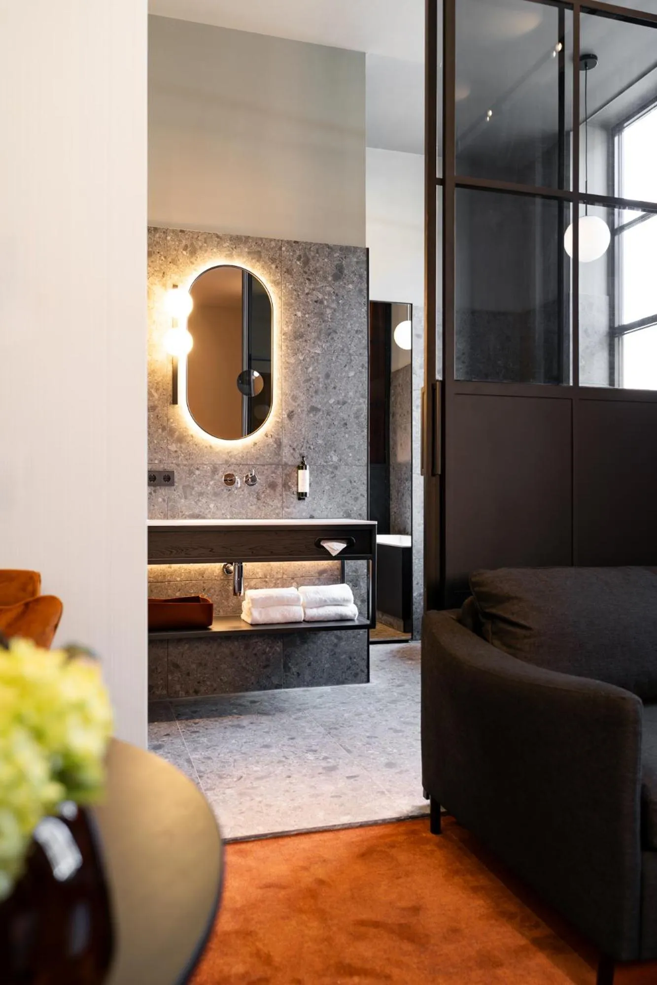 Bathroom in Van der Valk TheaterHotel De Oranjerie