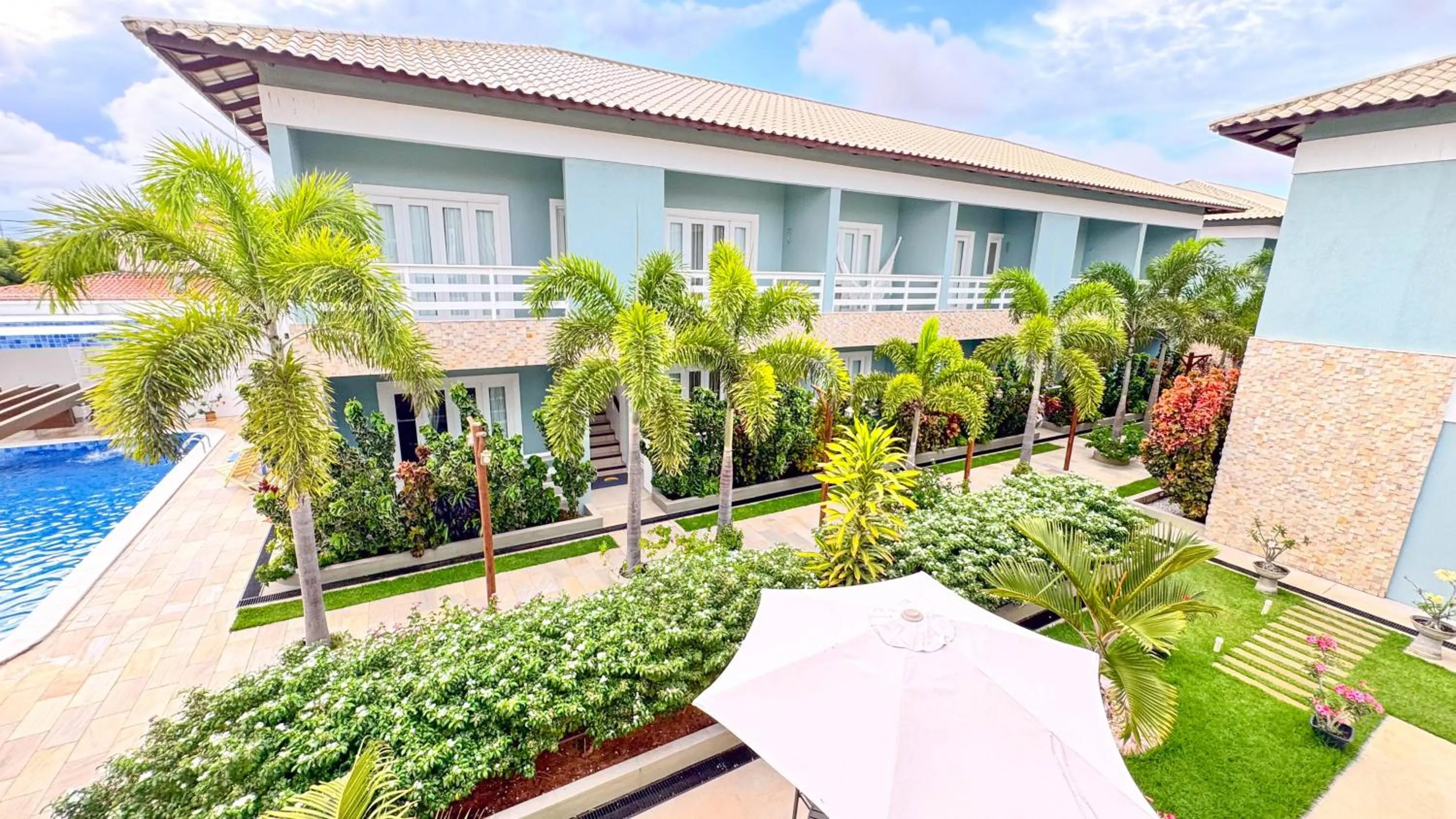 Property building in Pousada Diane