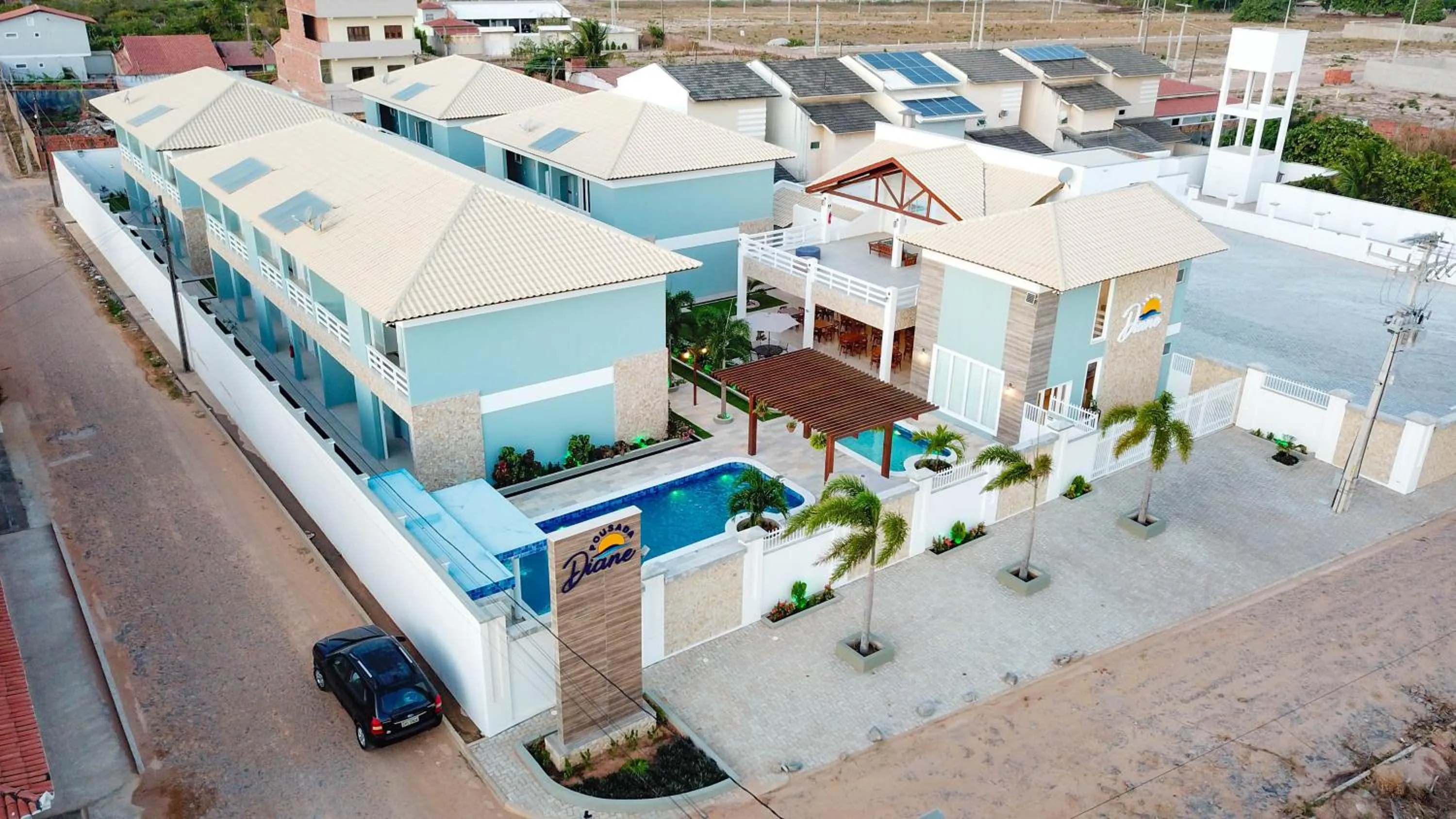 Property building in Pousada Diane