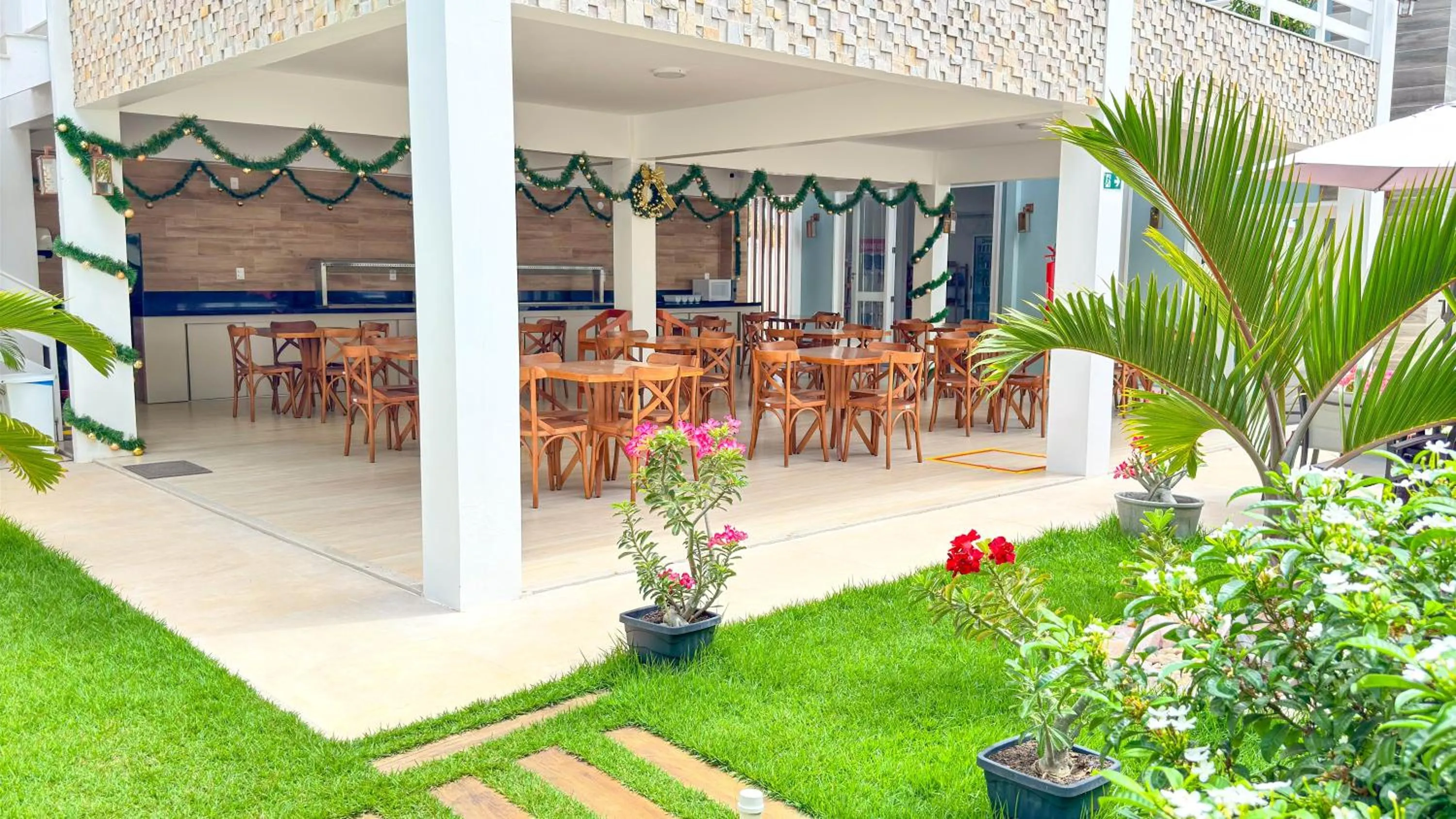 Property building in Pousada Diane