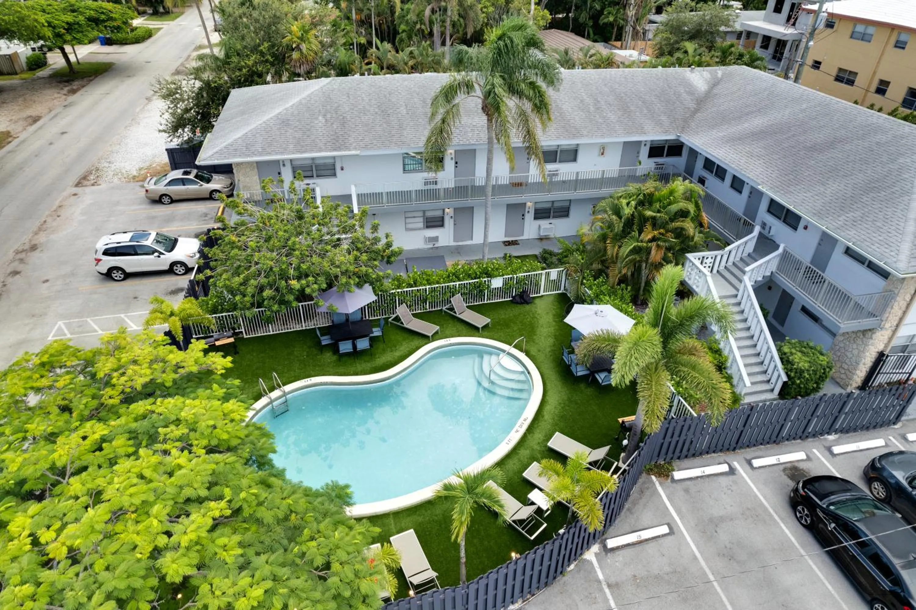 Property building in Holiday Park Apartments by Lowkl