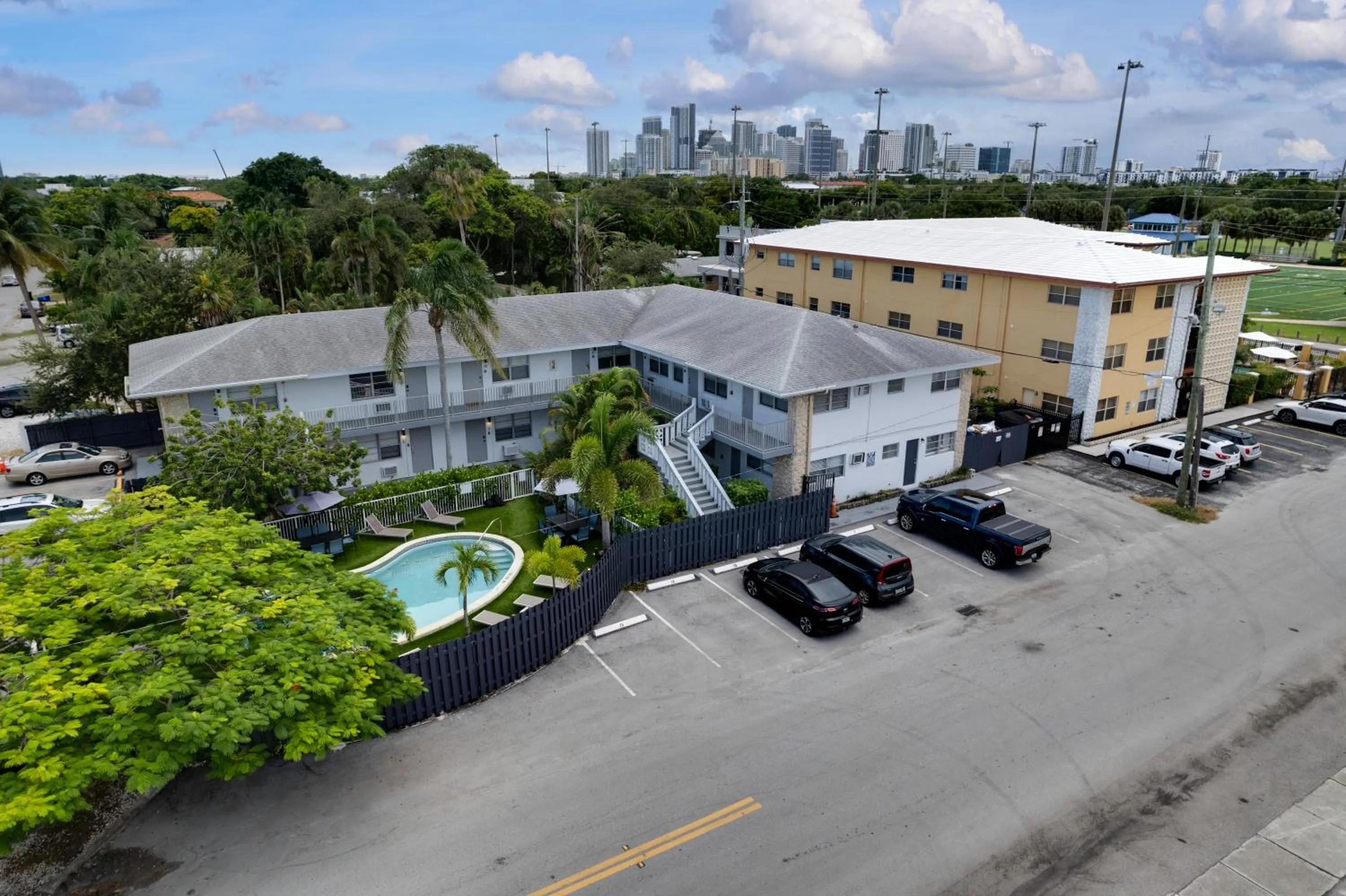 Property building in Holiday Park Apartments by Lowkl