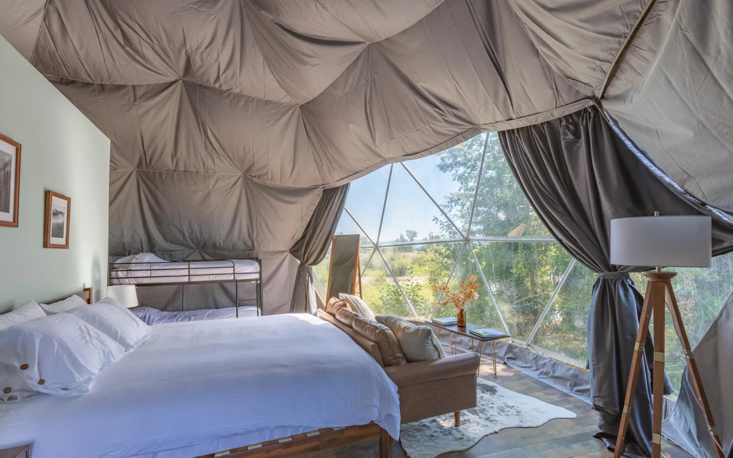 Bed in Tammah Jackson Hole