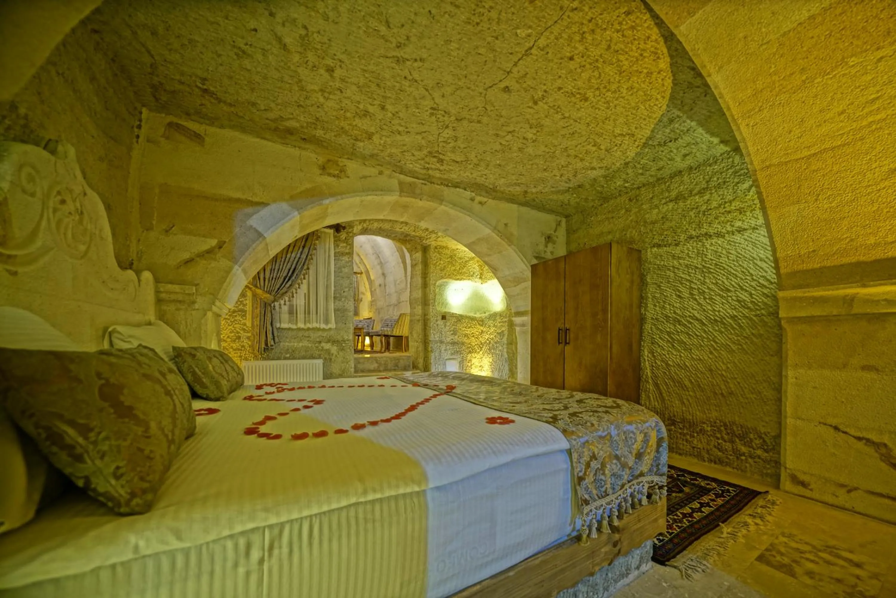 Bedroom, Bed in Cappa Cave Hotel