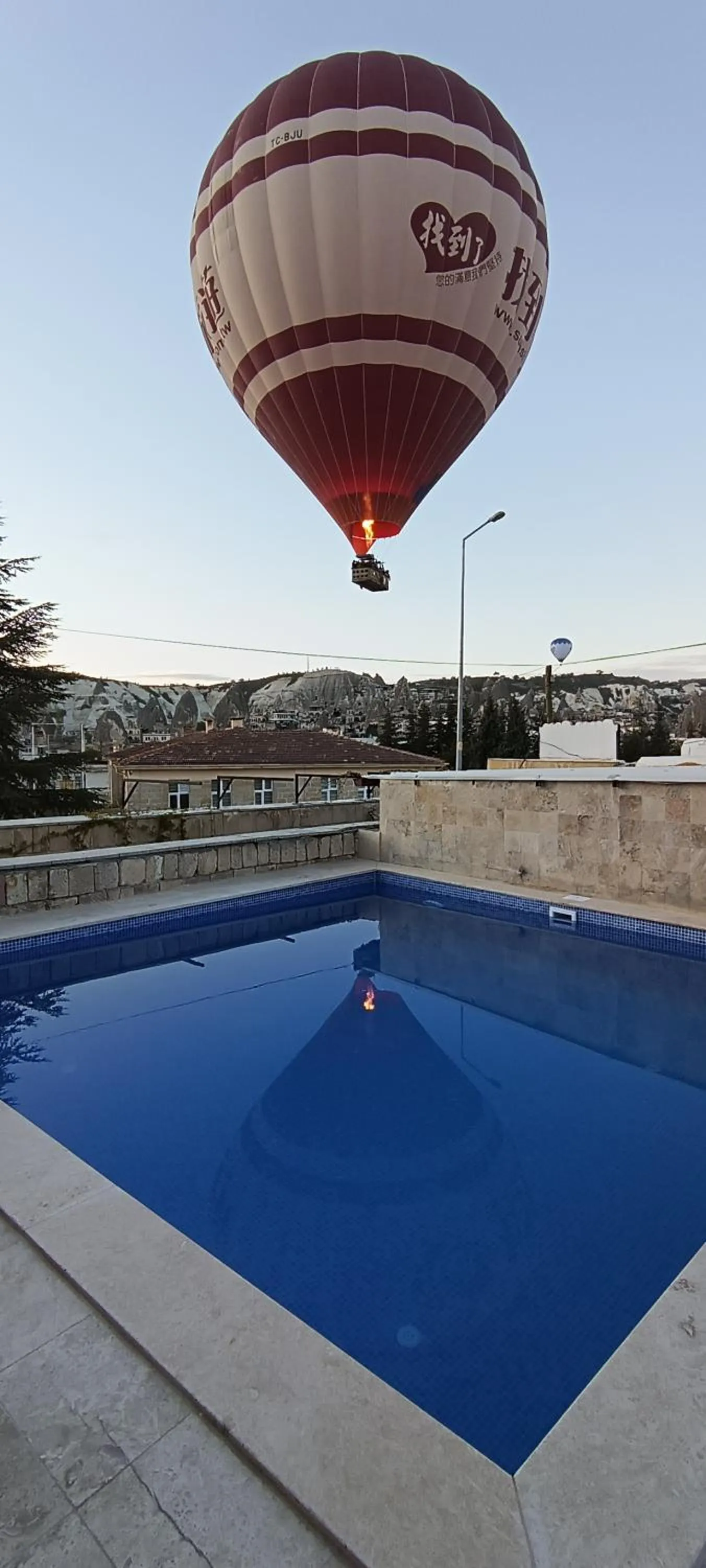Swimming pool in Cappa Cave Hotel