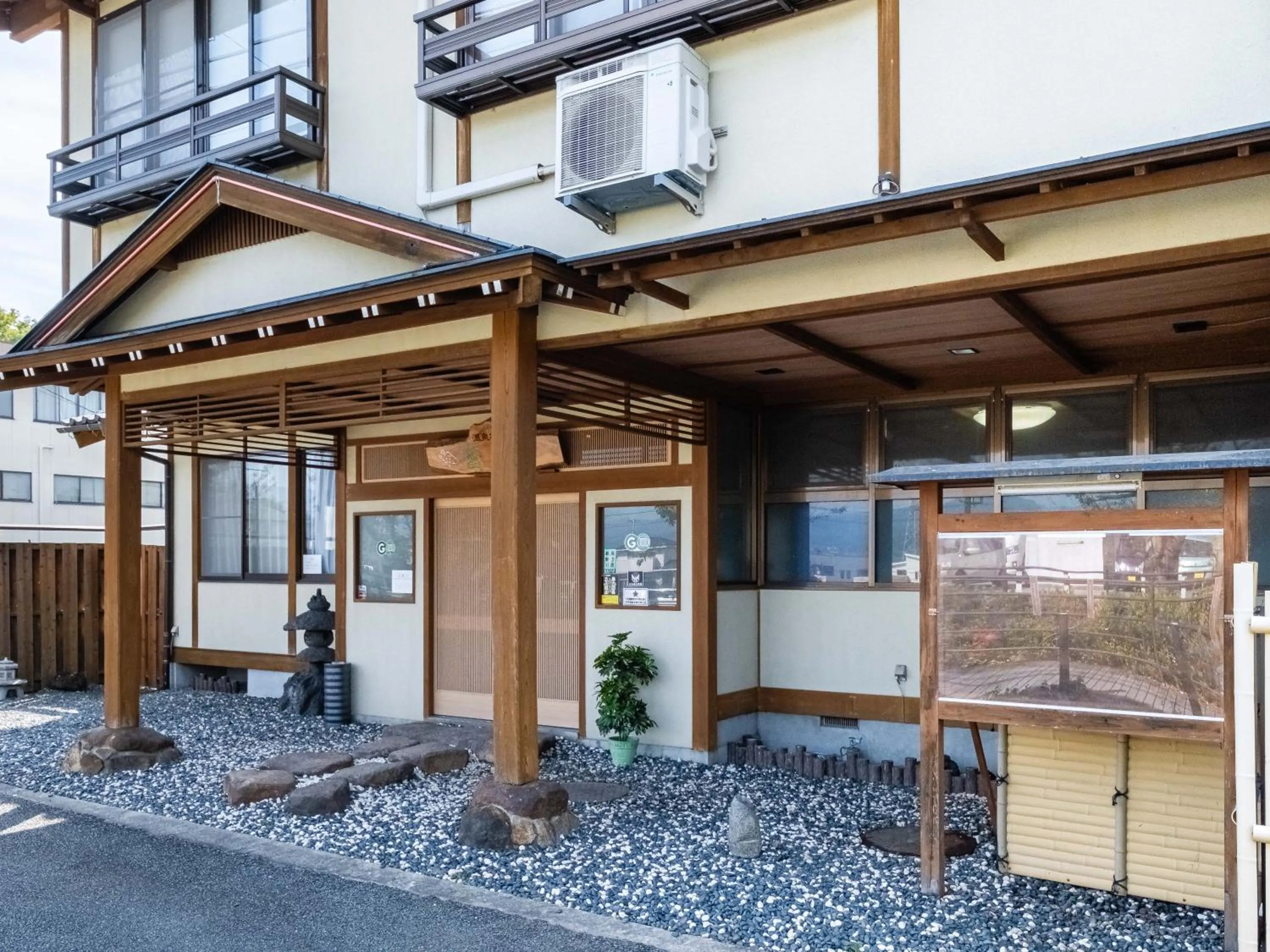 Property building in Fuji Sakura Onsen Ryokan