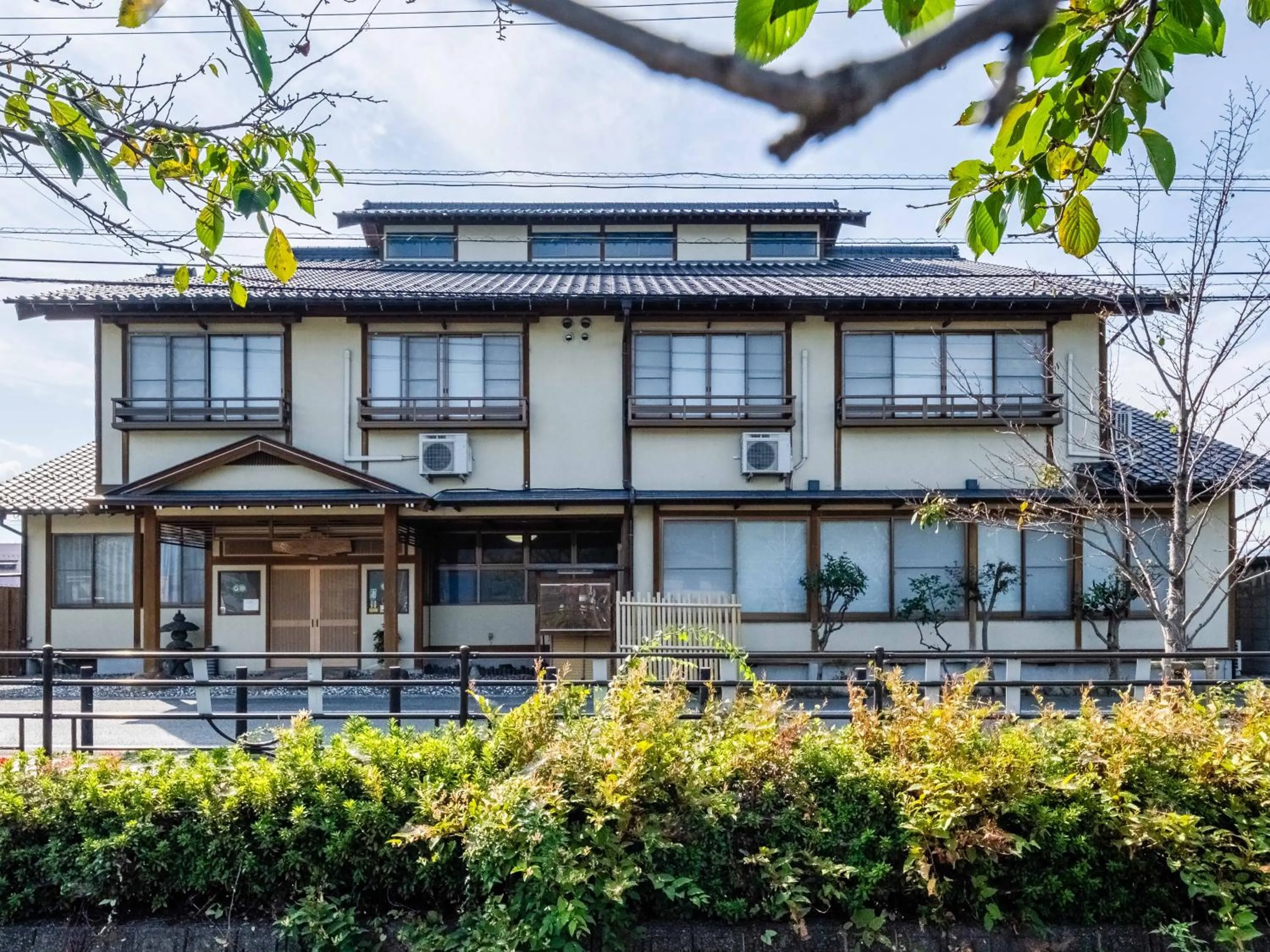 Property building in Fuji Sakura Onsen Ryokan