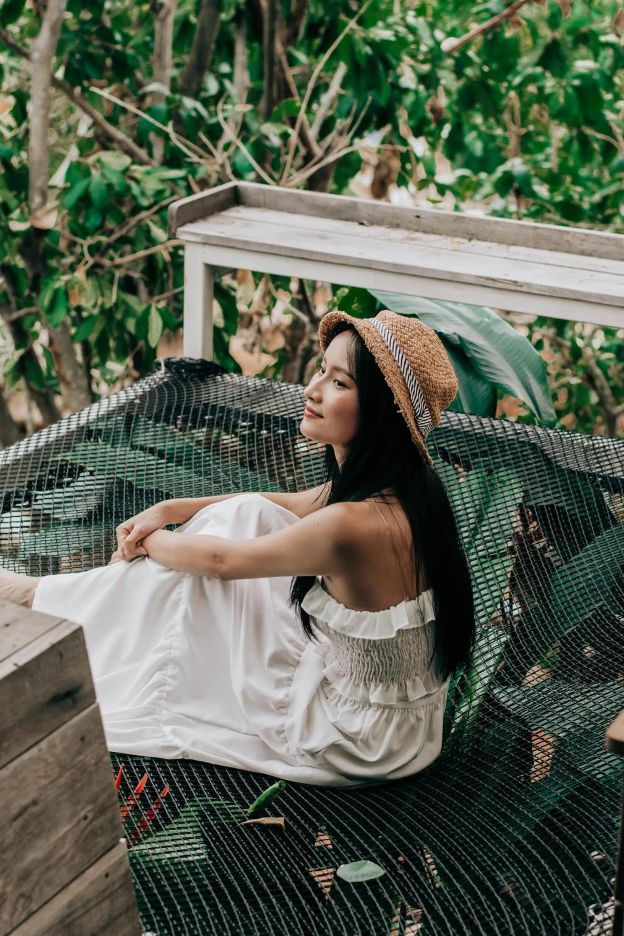 Balcony/Terrace in Le La Lake Resort and Spa
