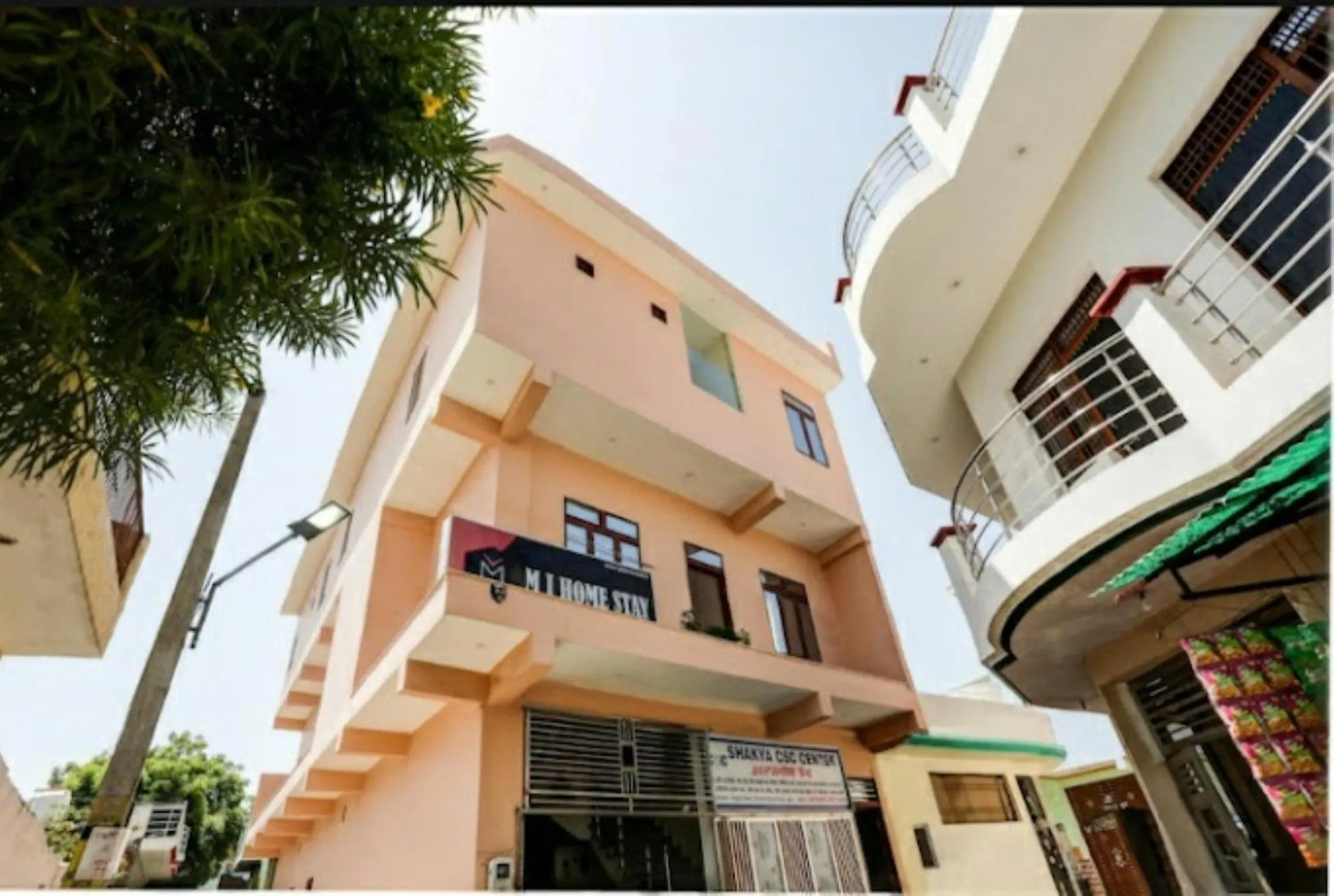 Property building in Hotel M J, Agra