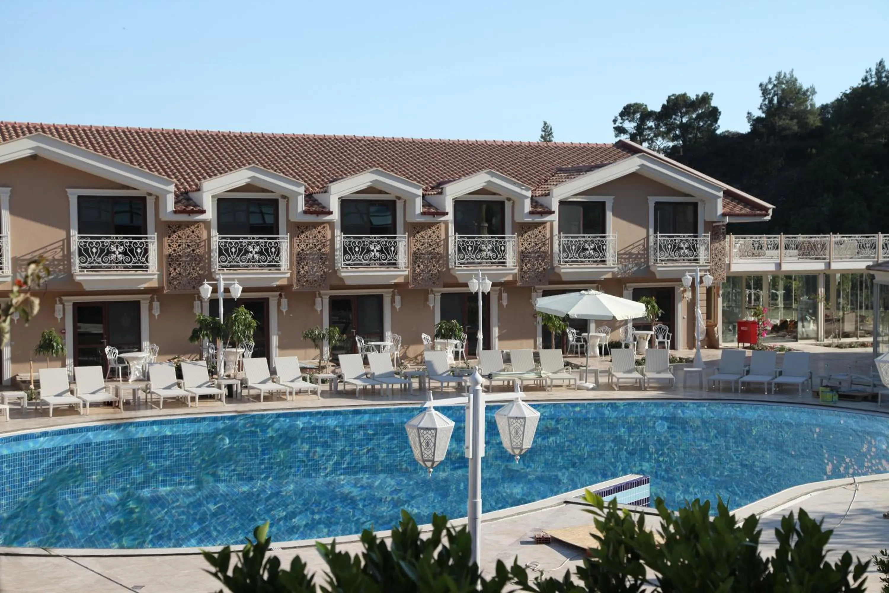 Swimming pool in Dalyan Resort & Spa