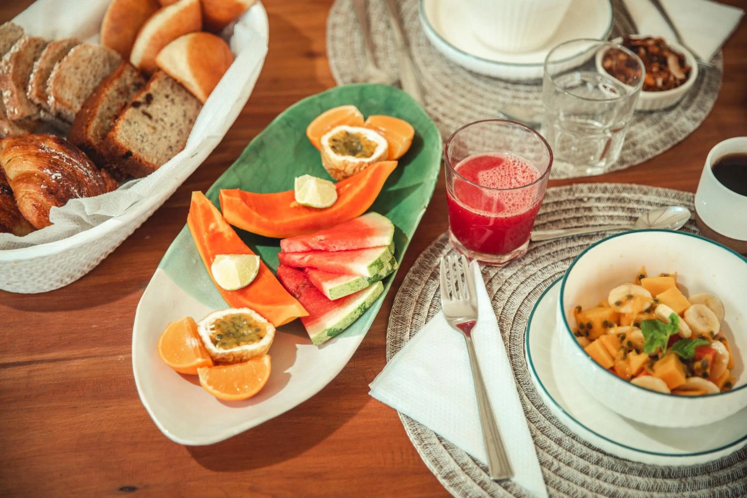 Breakfast in Bamboo House B&B
