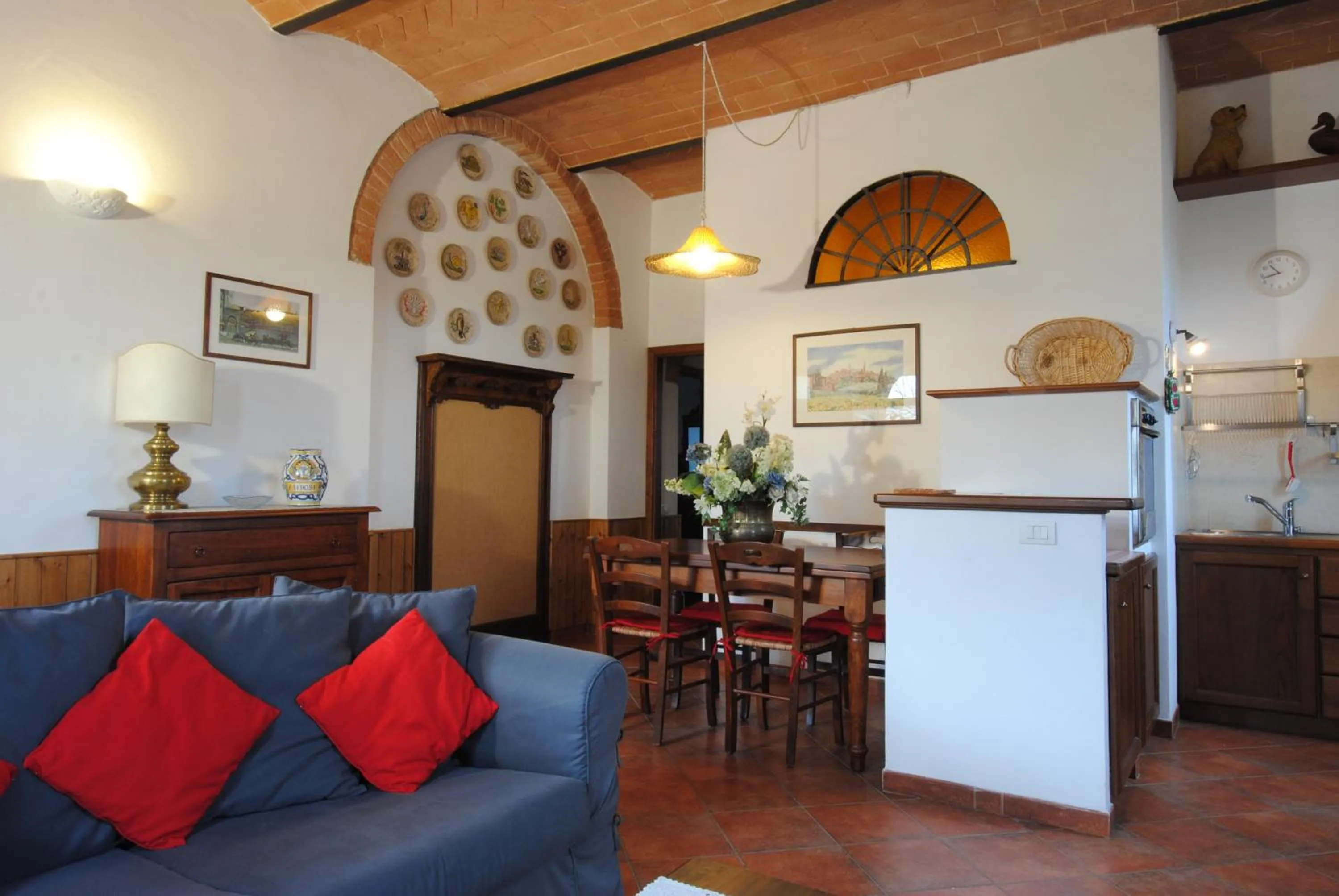 Kitchen or kitchenette in Agriturismo Il Poggiarello