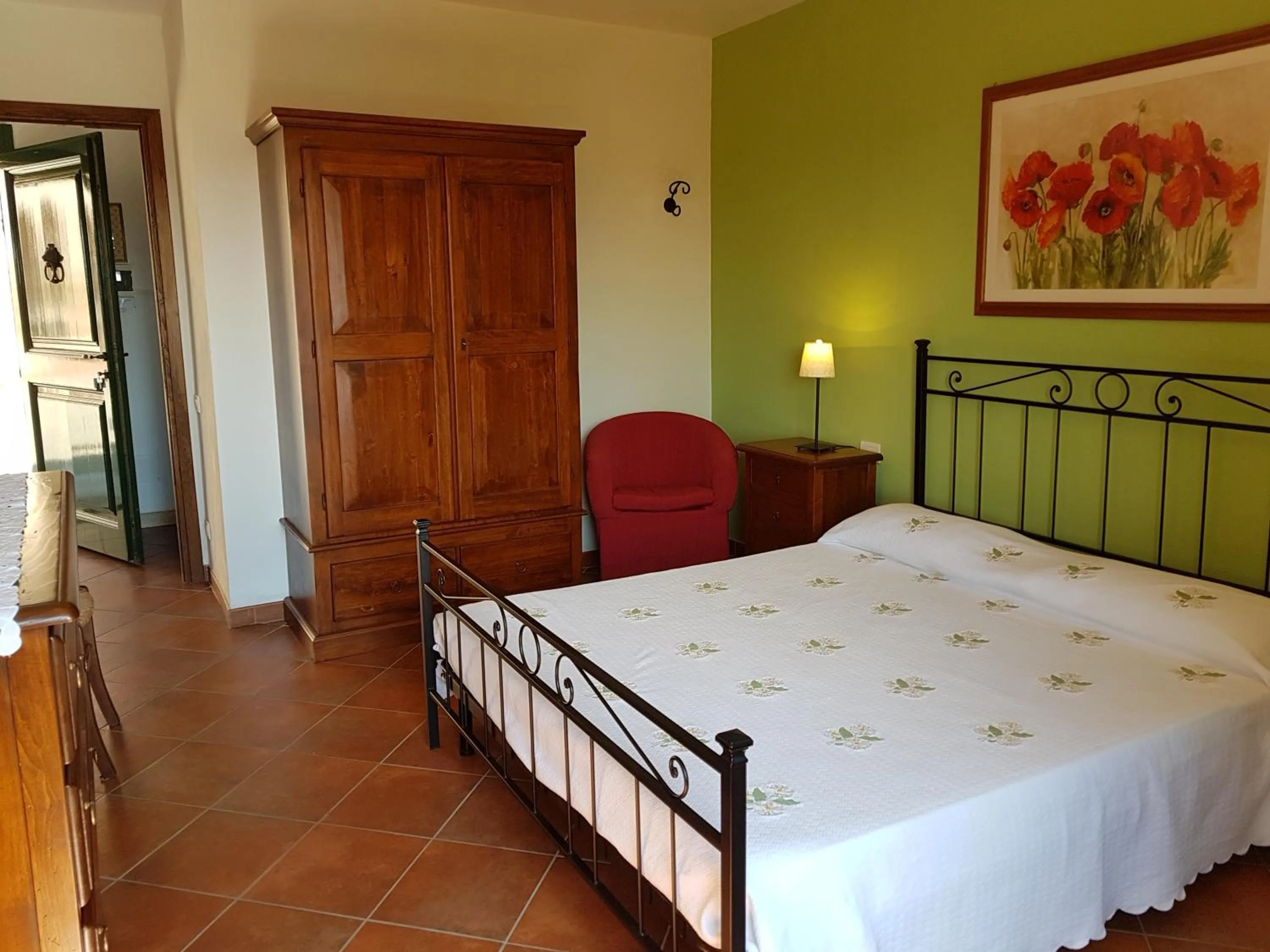 Photo of the whole room, Bed in Agriturismo Il Poggiarello