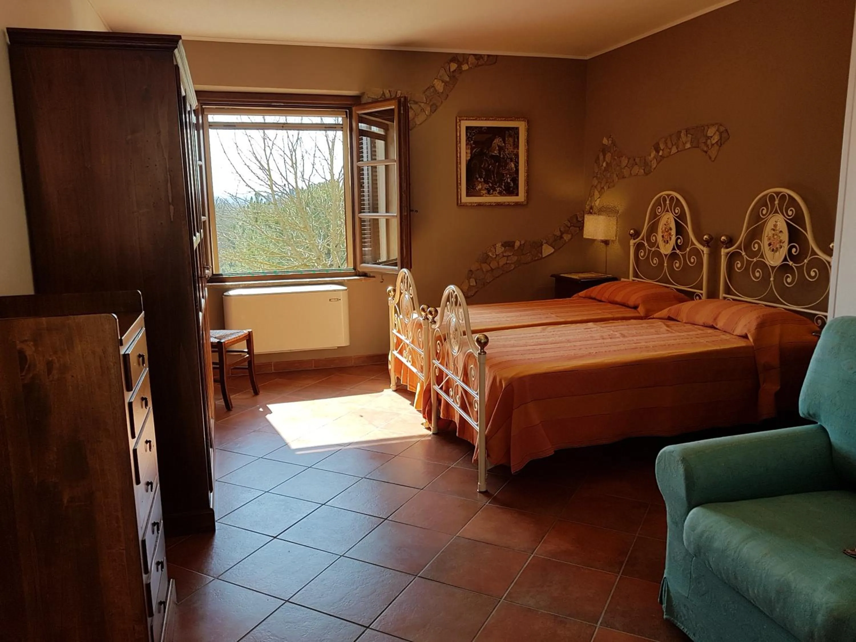 Photo of the whole room, Bed in Agriturismo Il Poggiarello