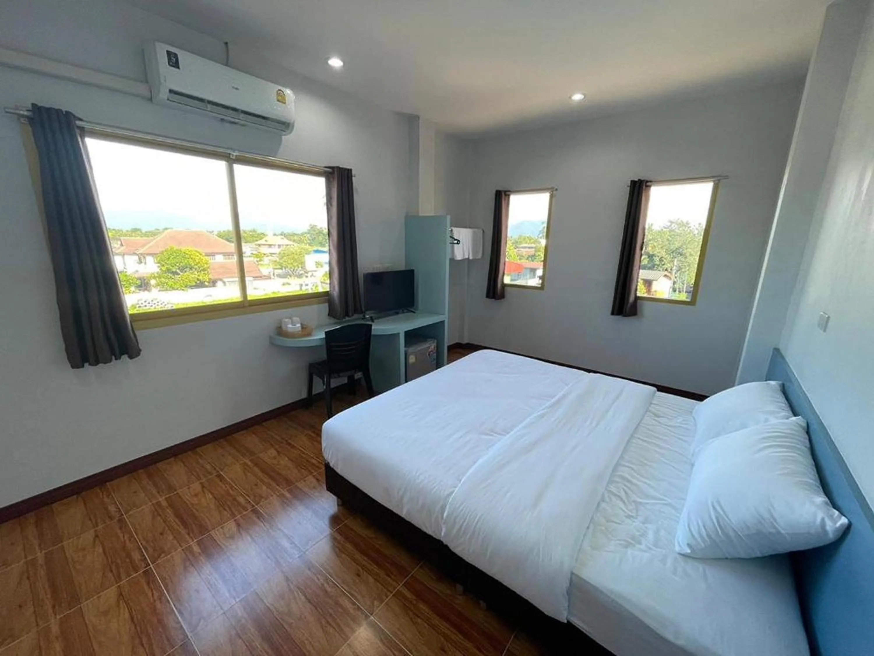 Bedroom, Bed in Chiang Kham Ruk Khun Hotel