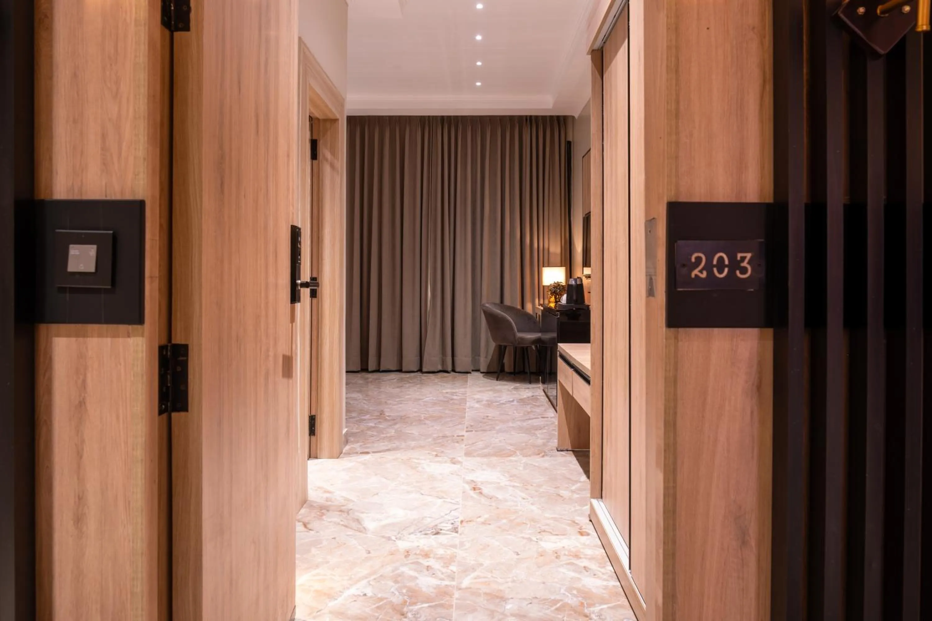 Photo of the whole room in Alpine hotel and villas