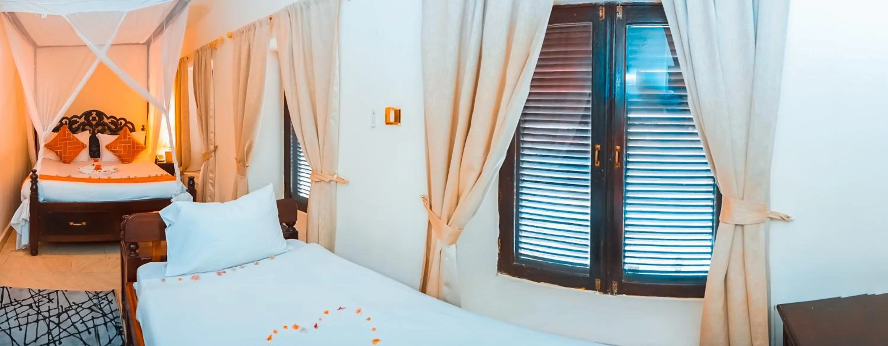 Bed in Al Johari Hotel & Spa