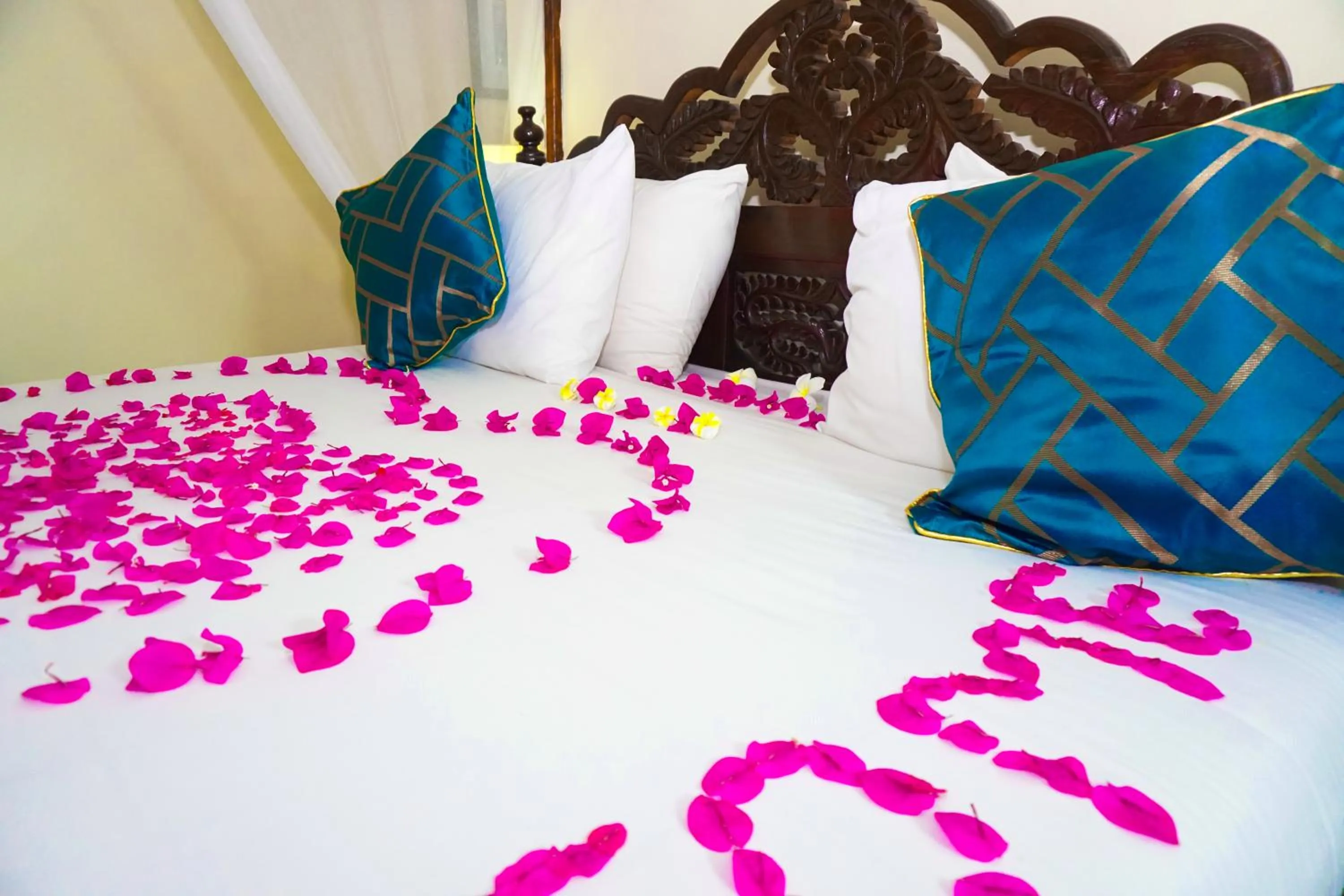 Bed in Al Johari Hotel & Spa