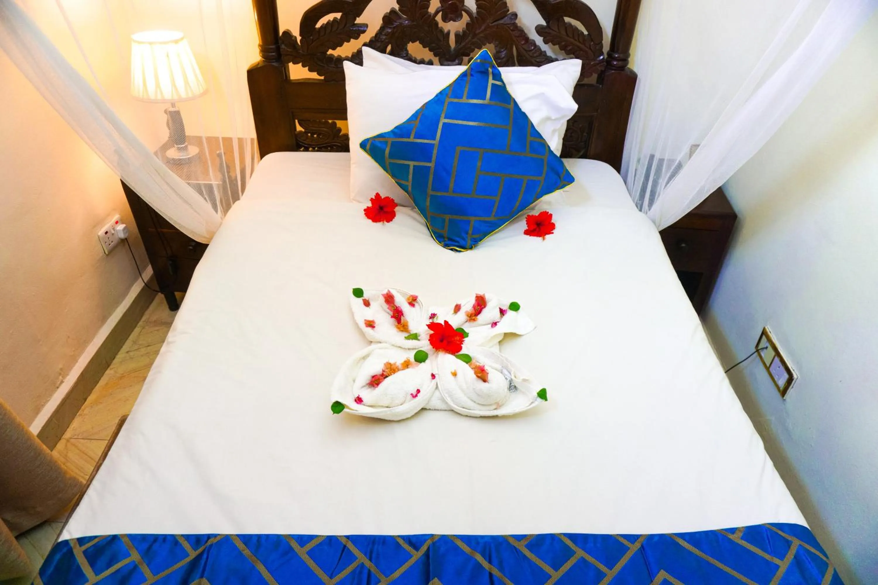 Bed in Al Johari Hotel & Spa