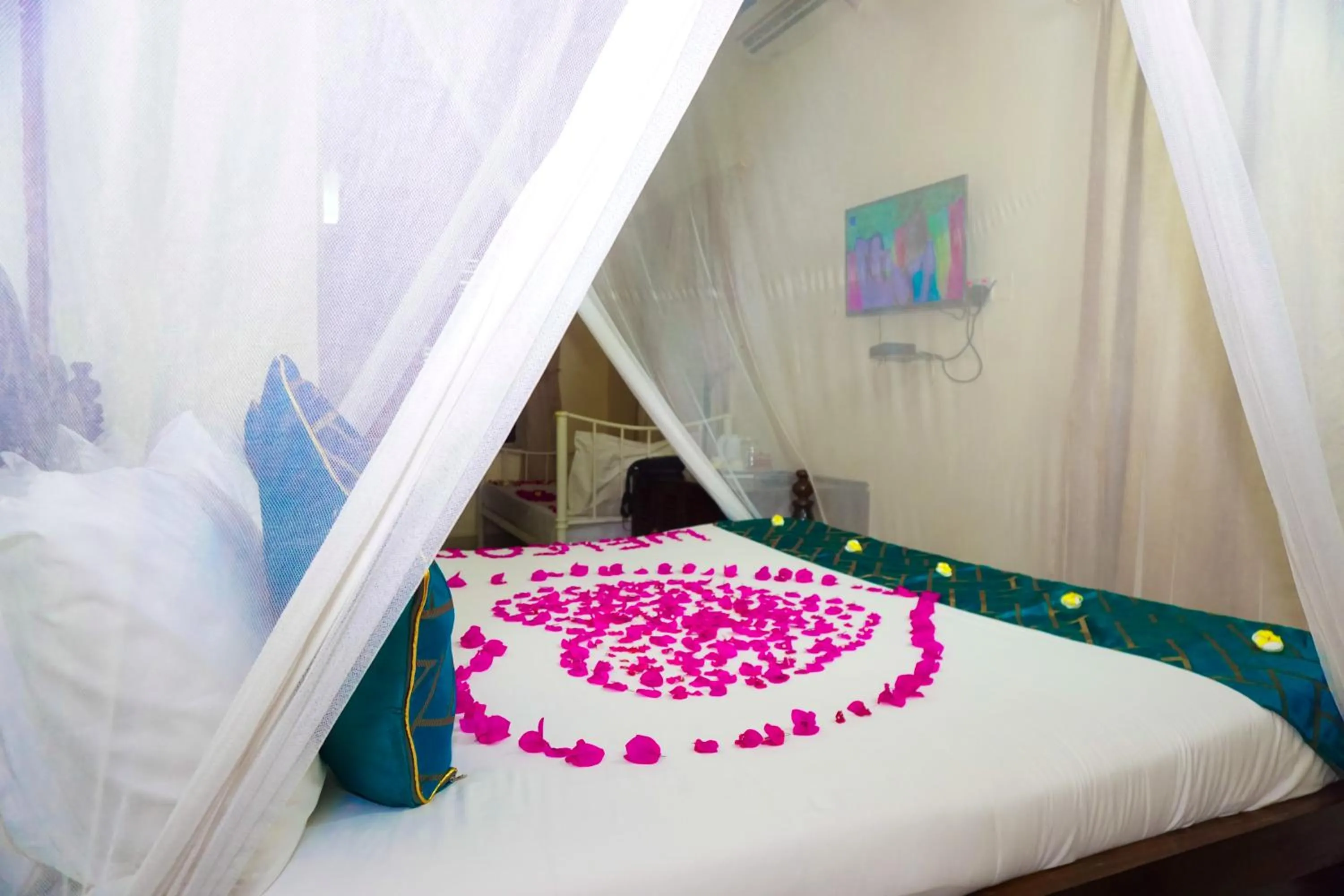 Bed in Al Johari Hotel & Spa