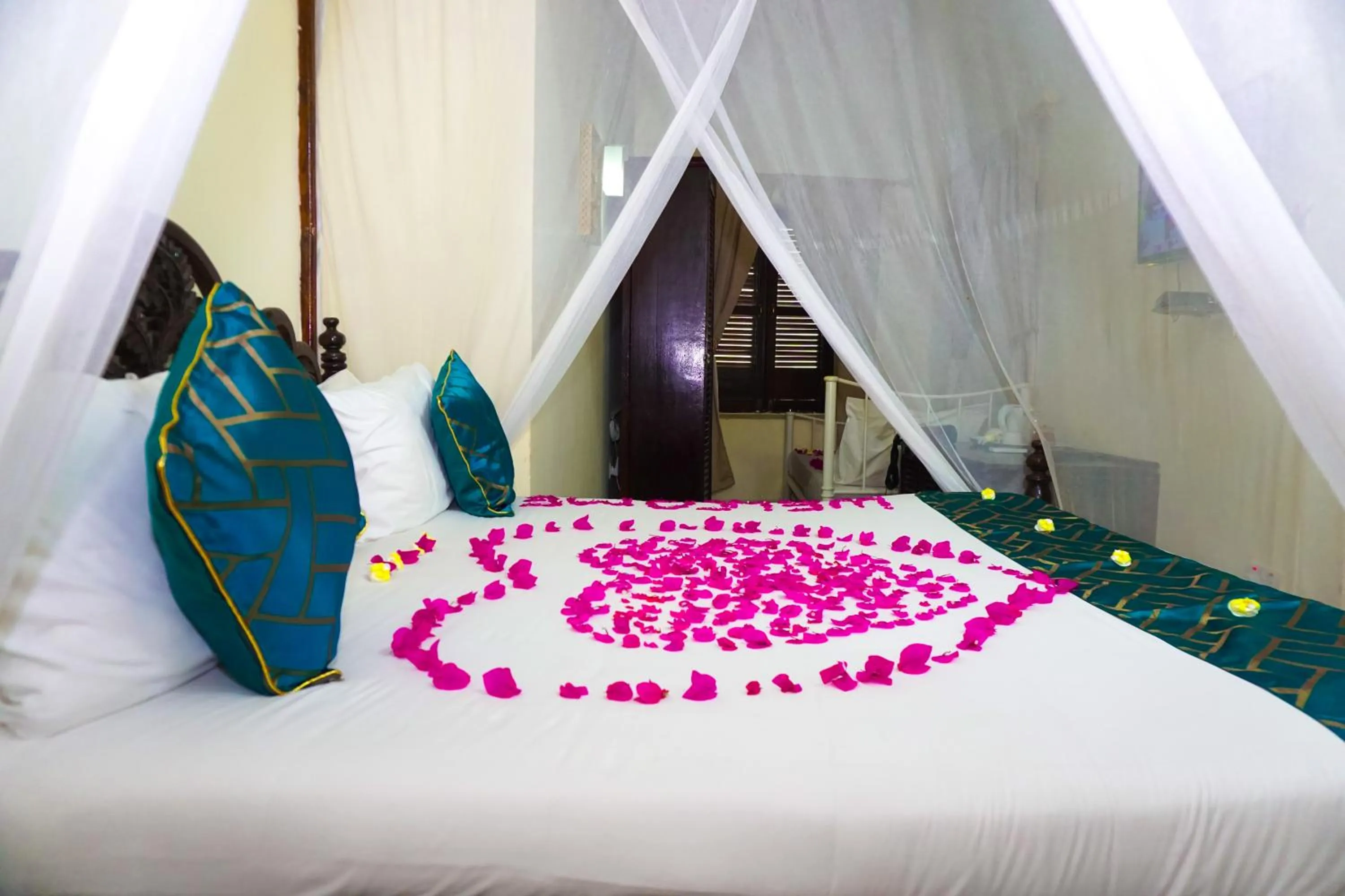 Bed in Al Johari Hotel & Spa