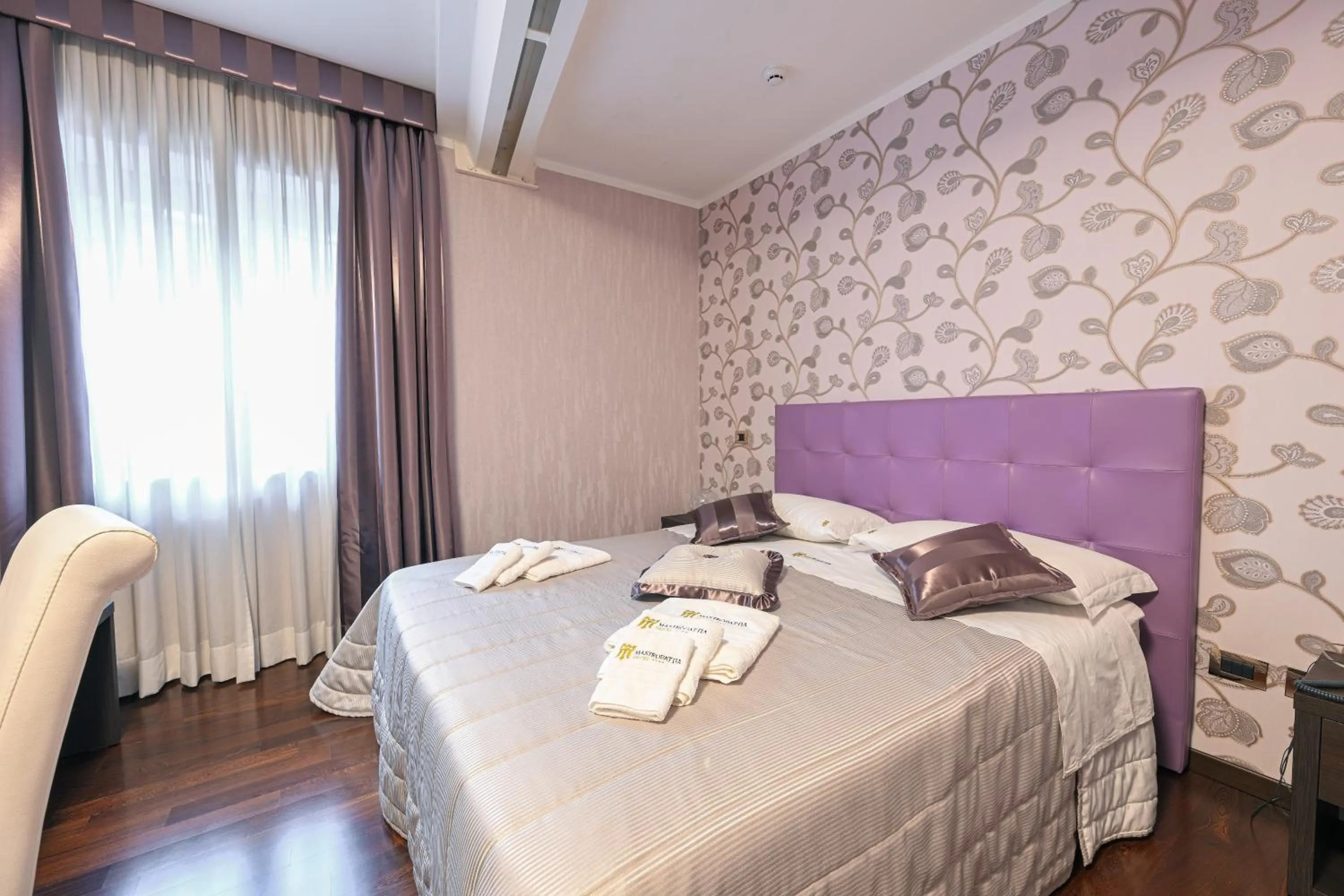 Bed in Hotel Mastrodattia