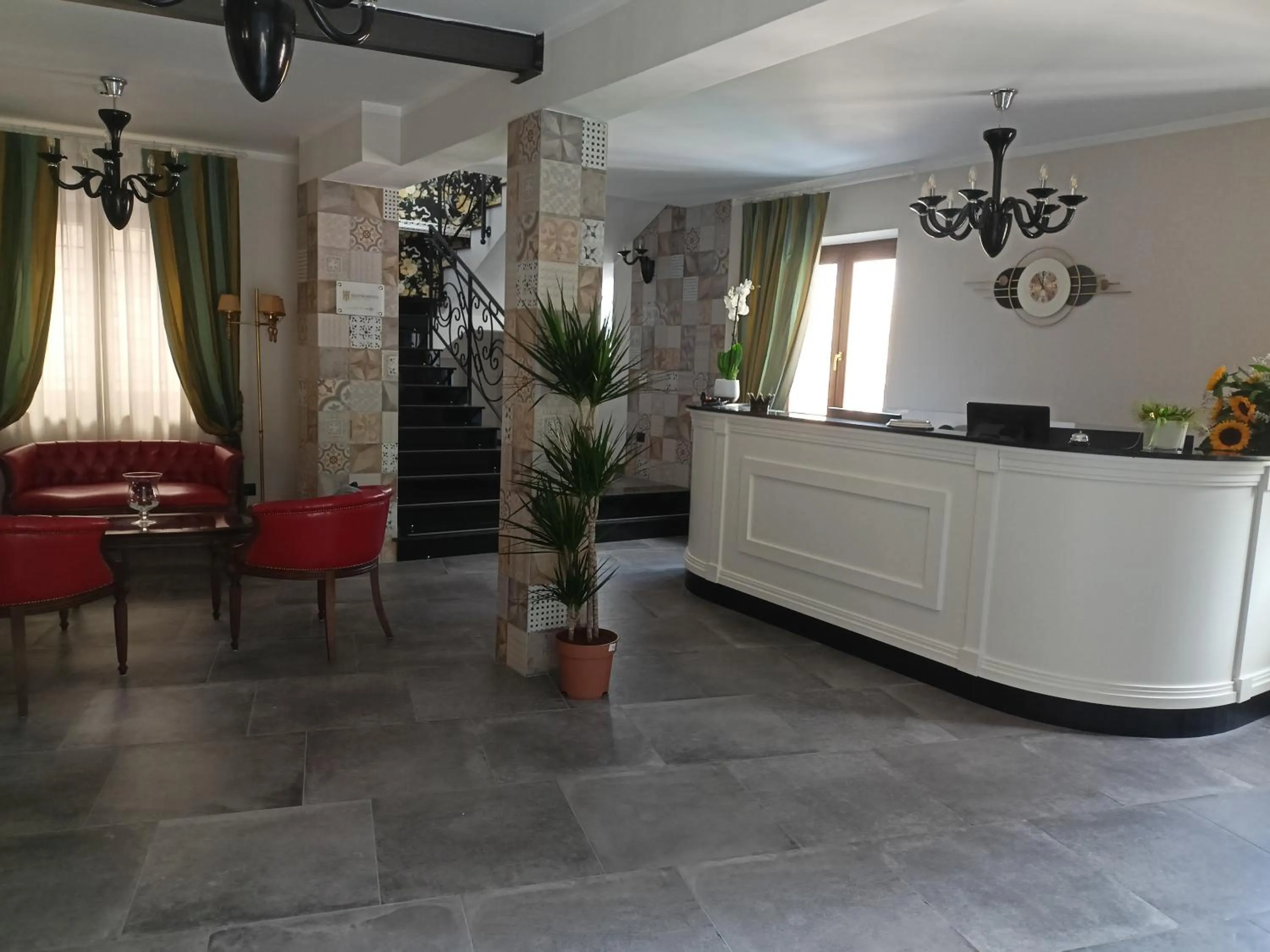 Lobby or reception in Hotel Mastrodattia