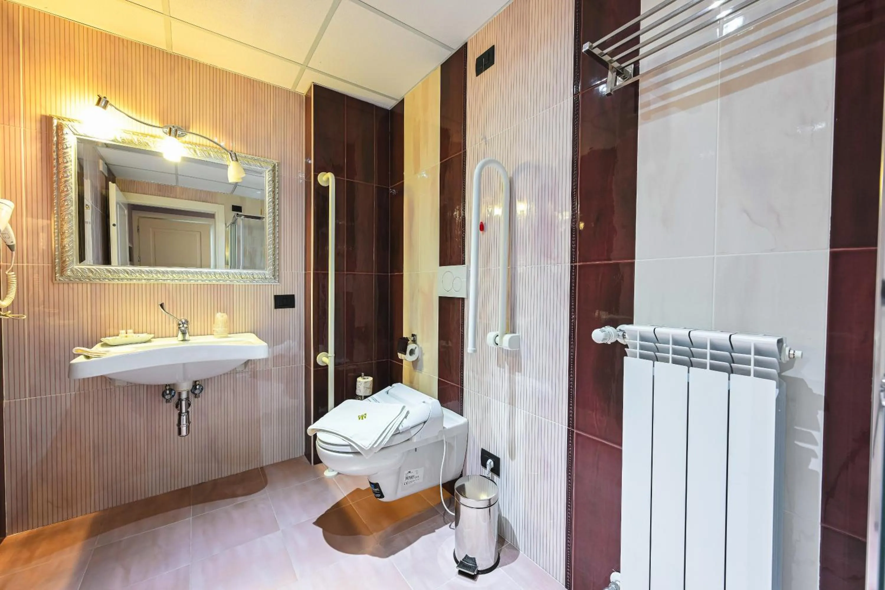 Toilet in Hotel Mastrodattia