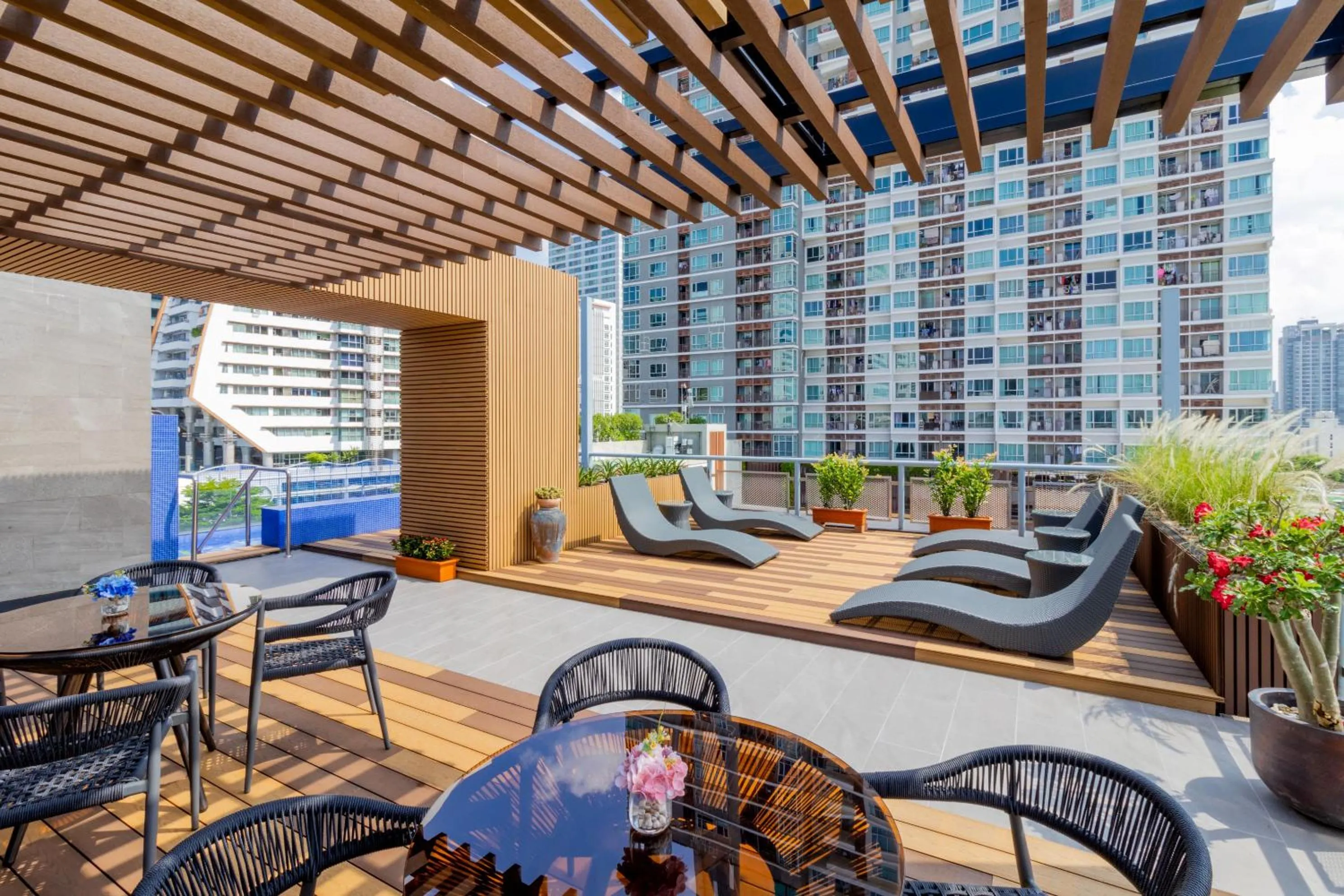 Balcony/Terrace in Best Western Click Sathorn 11 Bangkok