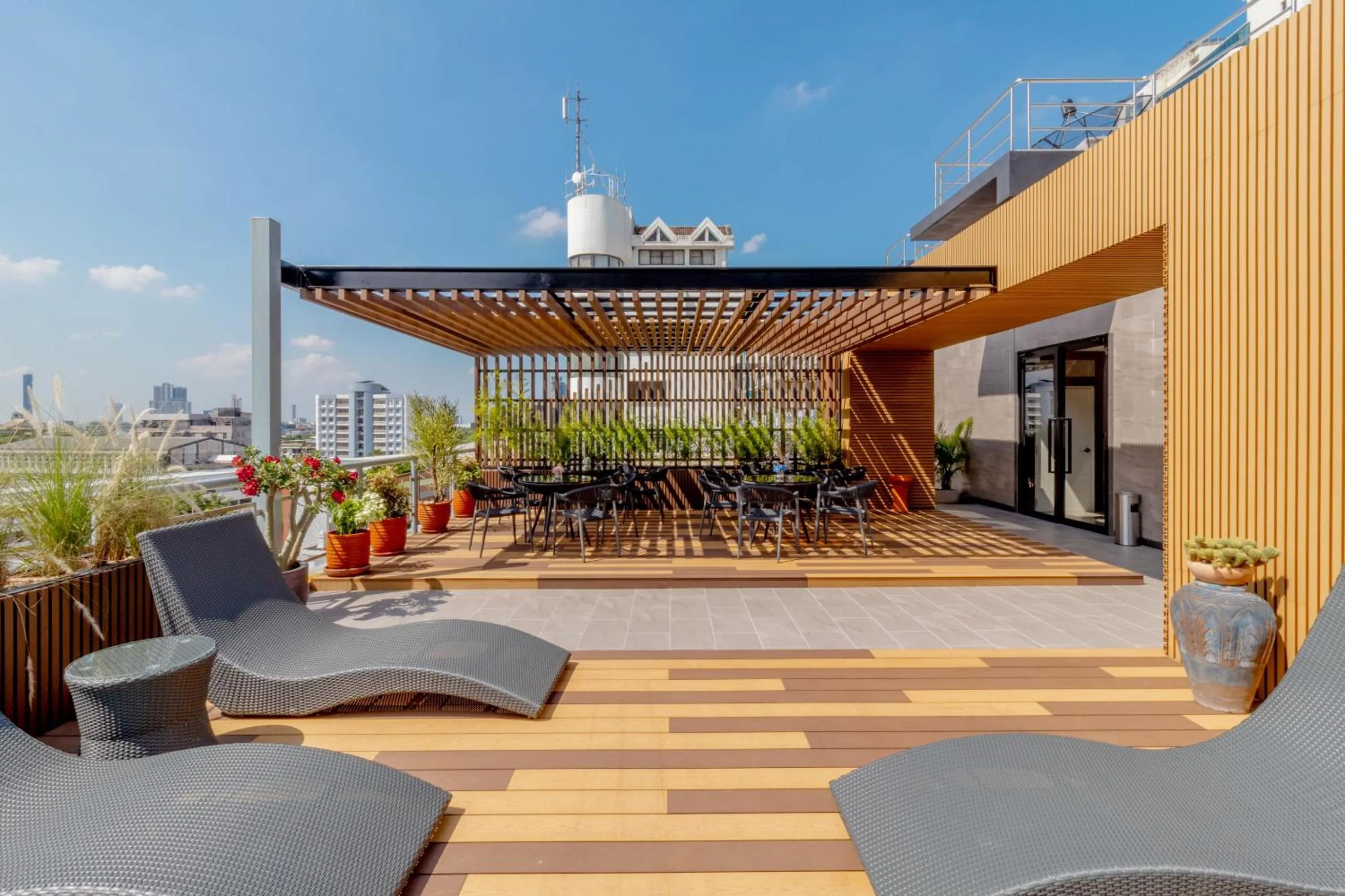 Balcony/Terrace in Best Western Click Sathorn 11 Bangkok