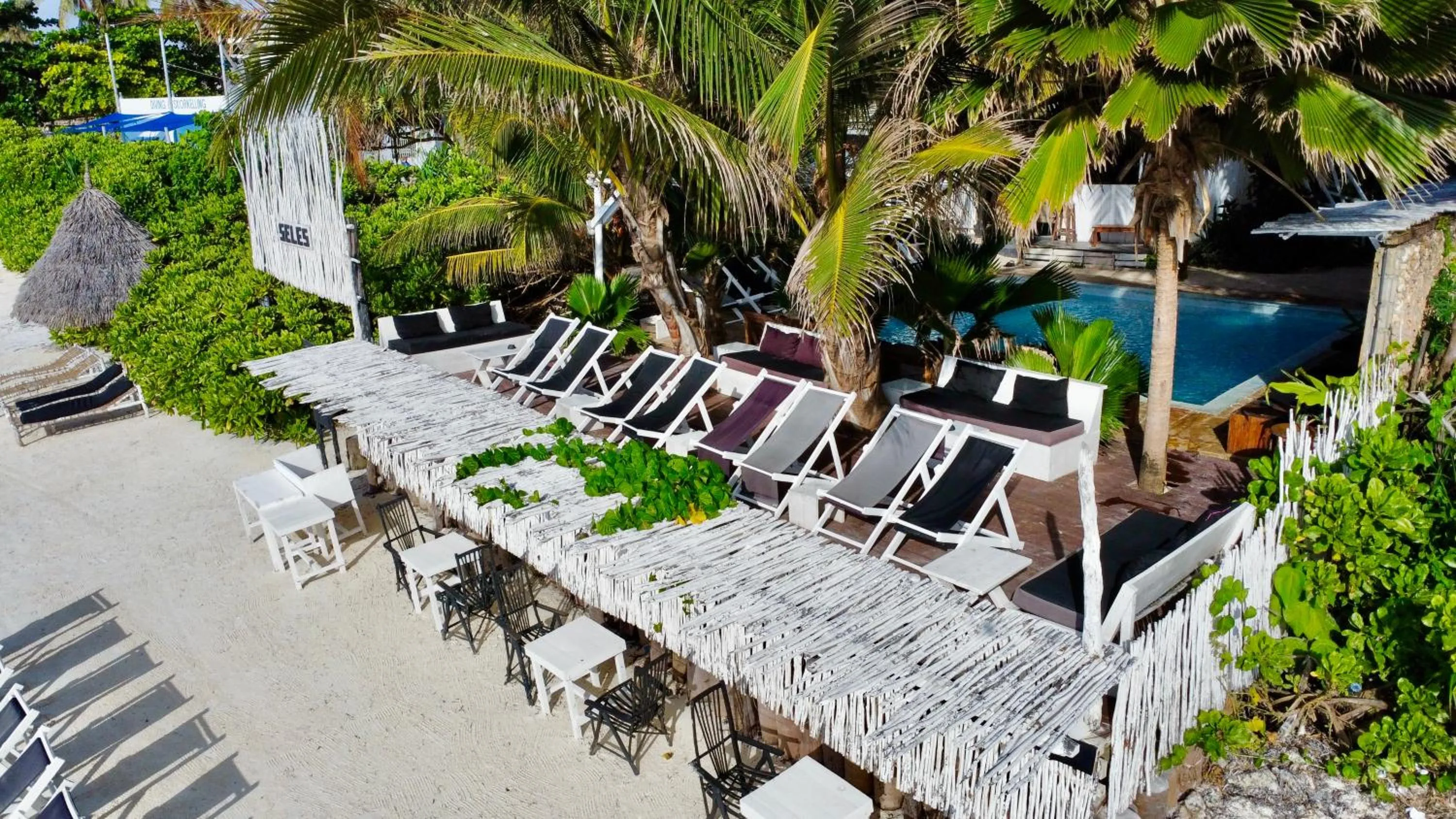 Seating area in The Seles Boutique Hotel