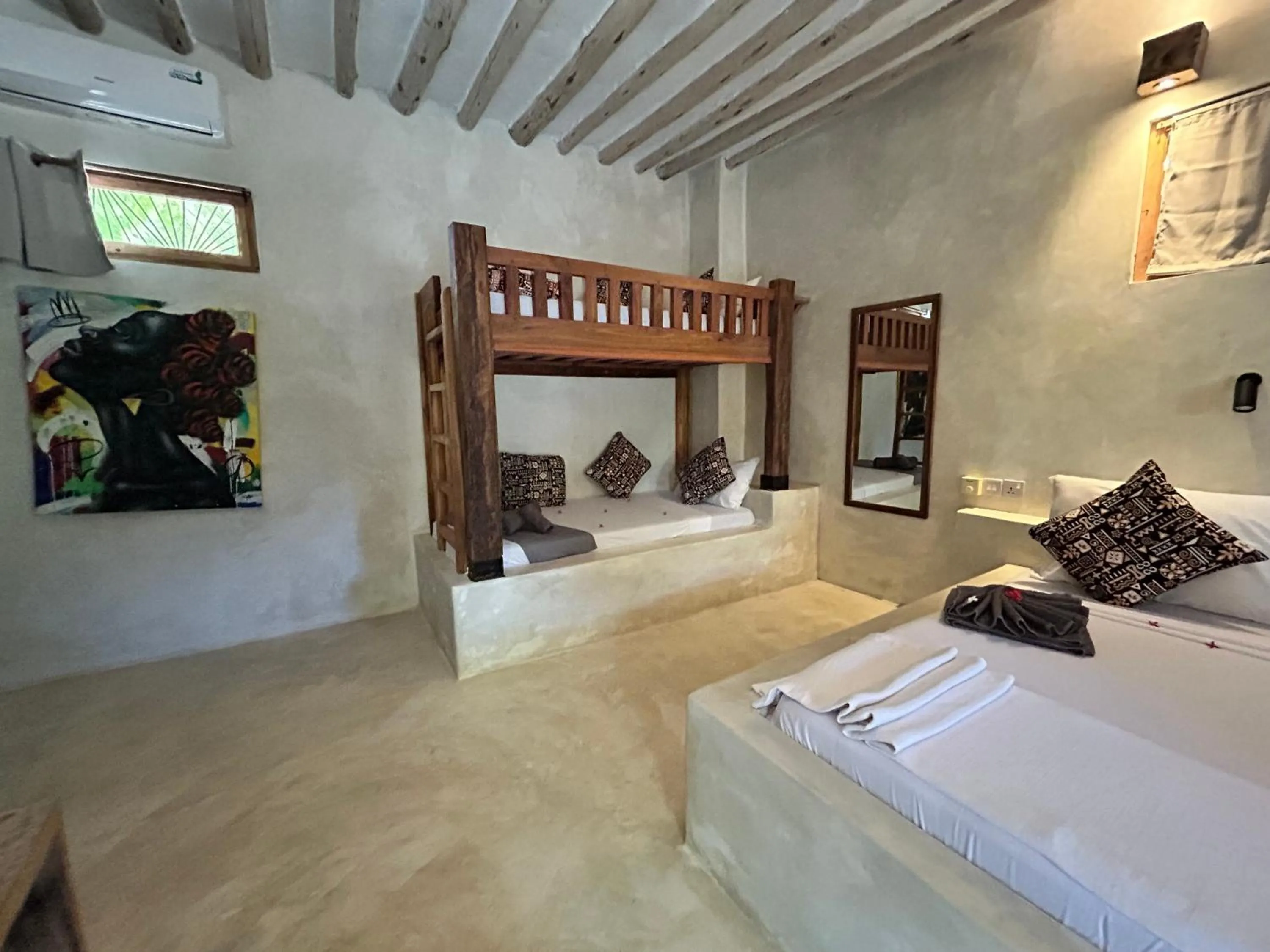 Bedroom, Bed in Bahari Beach Bungalows