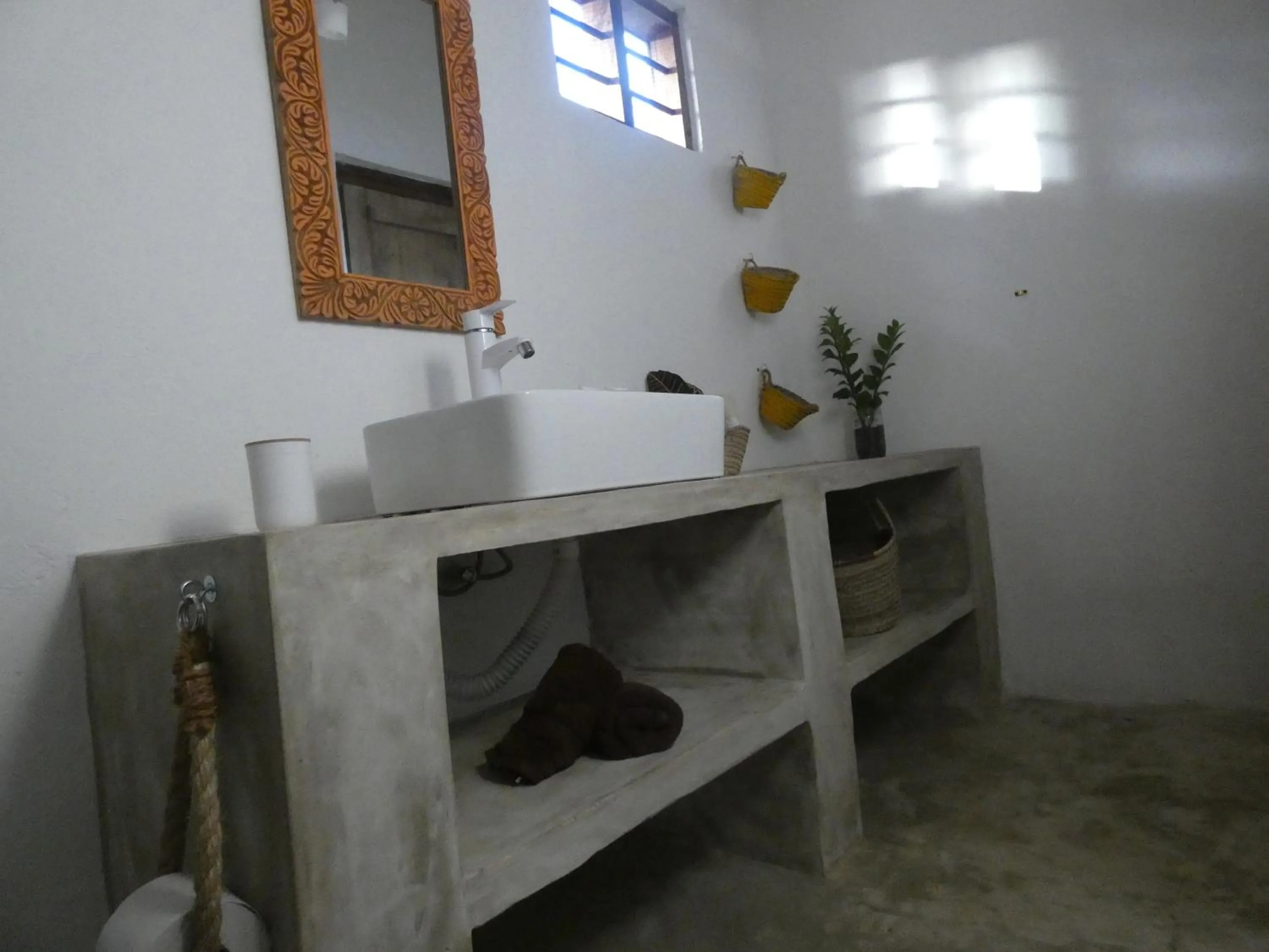 Bathroom in Bahari Beach Bungalows