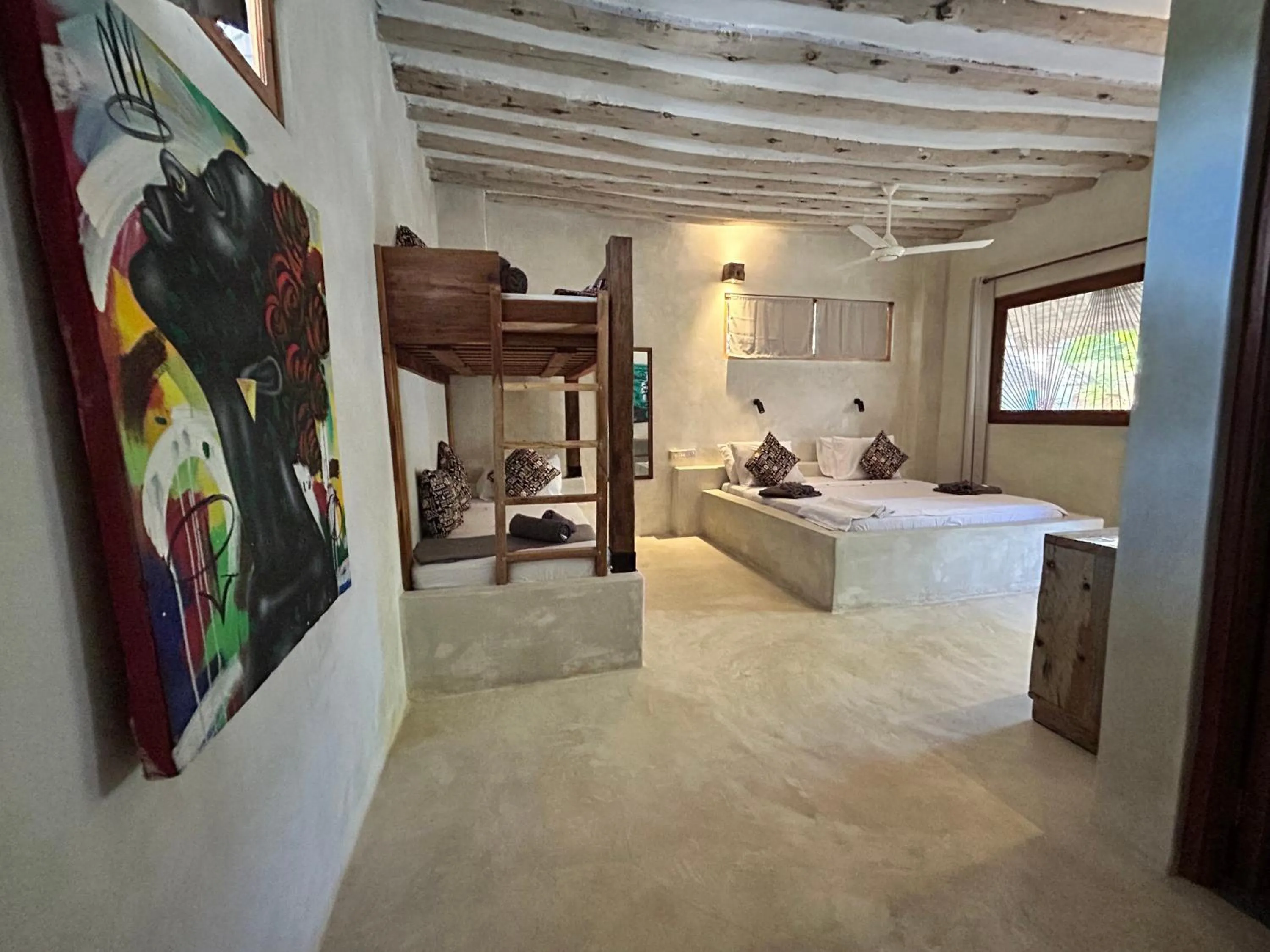 Bedroom, Bed in Bahari Beach Bungalows