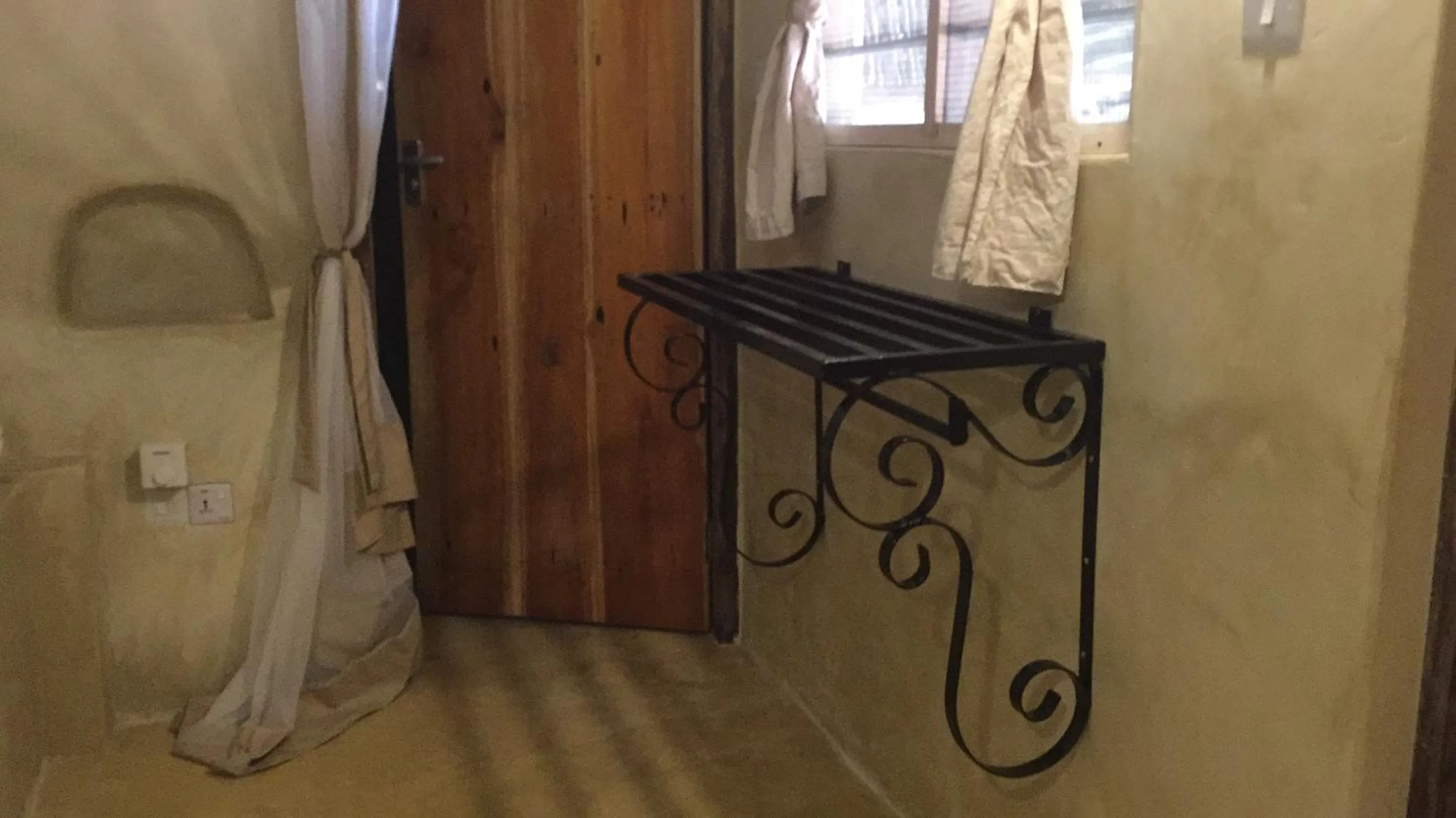 Bedroom in Bahari Beach Bungalows