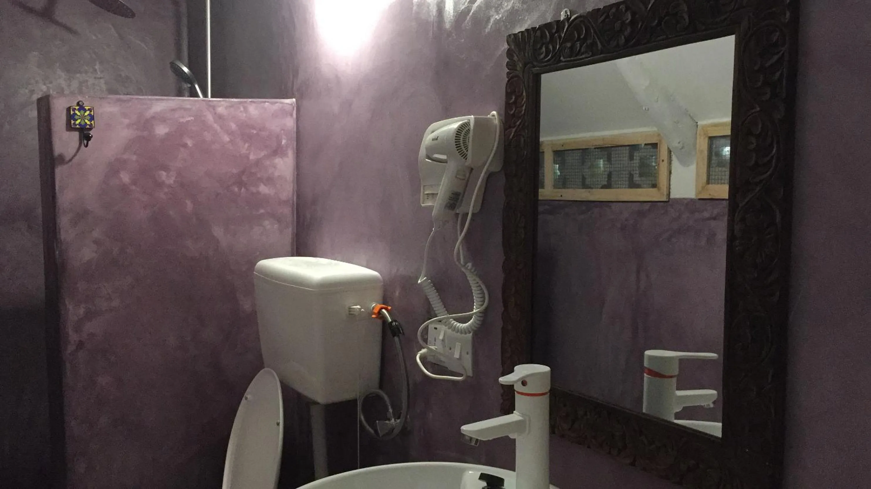 Bathroom in Bahari Beach Bungalows