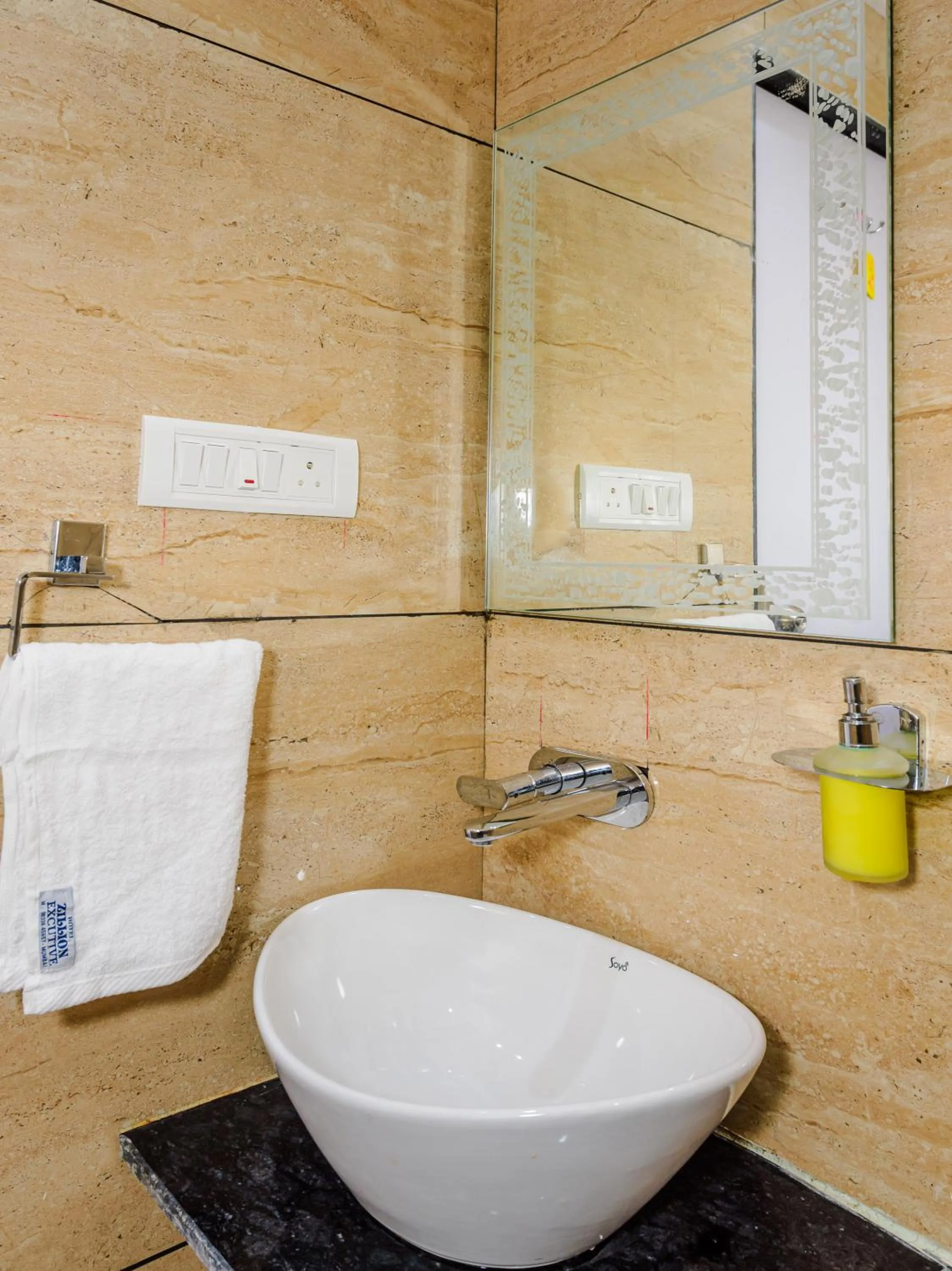 Shower in Hotel Zillion Executive Near US Consulate Bandra Kurla Complex Mumbai Near Mumbai Airport Mumbai