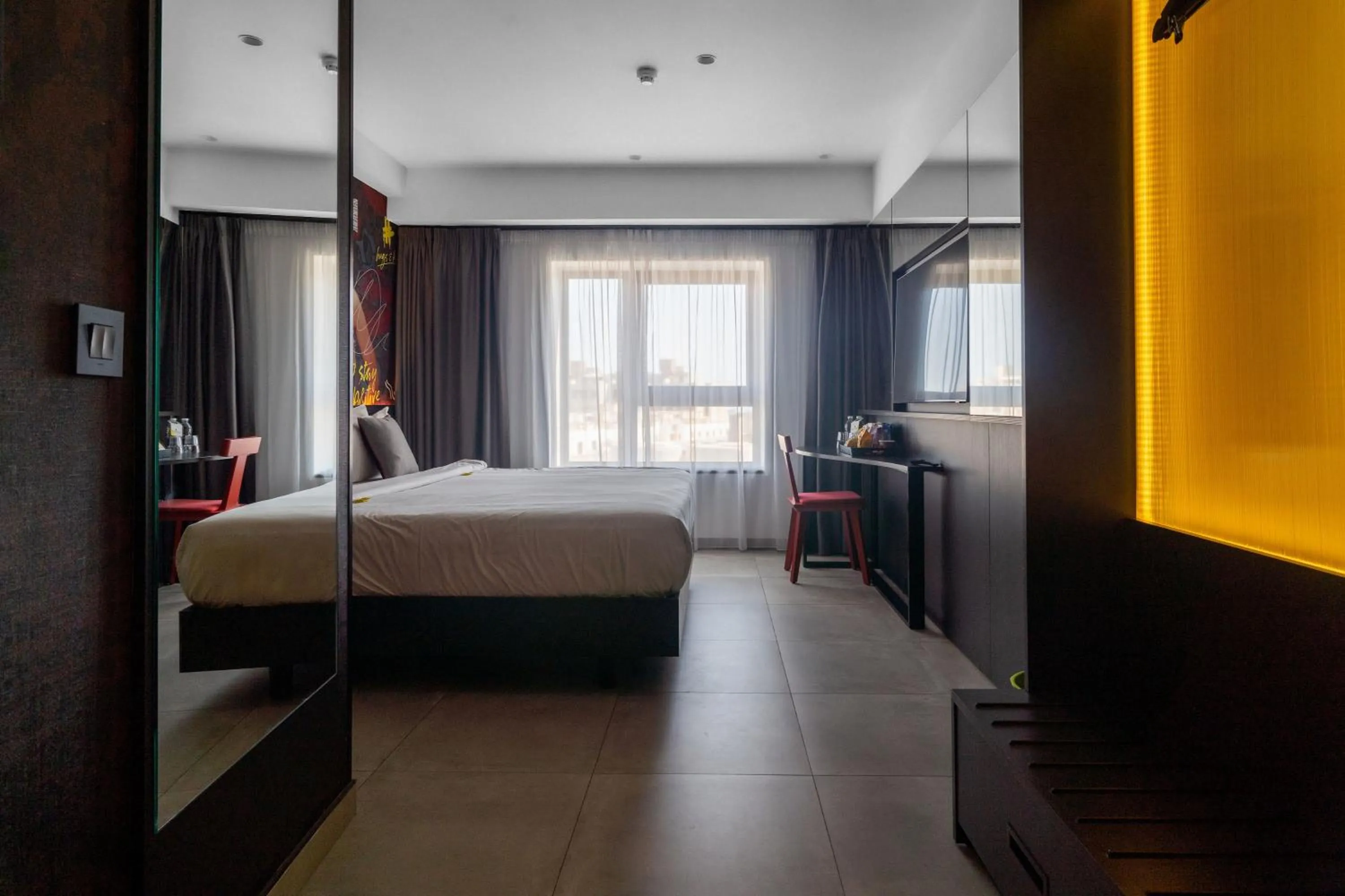 Photo of the whole room, Bed in SO City Hotel Adults Only