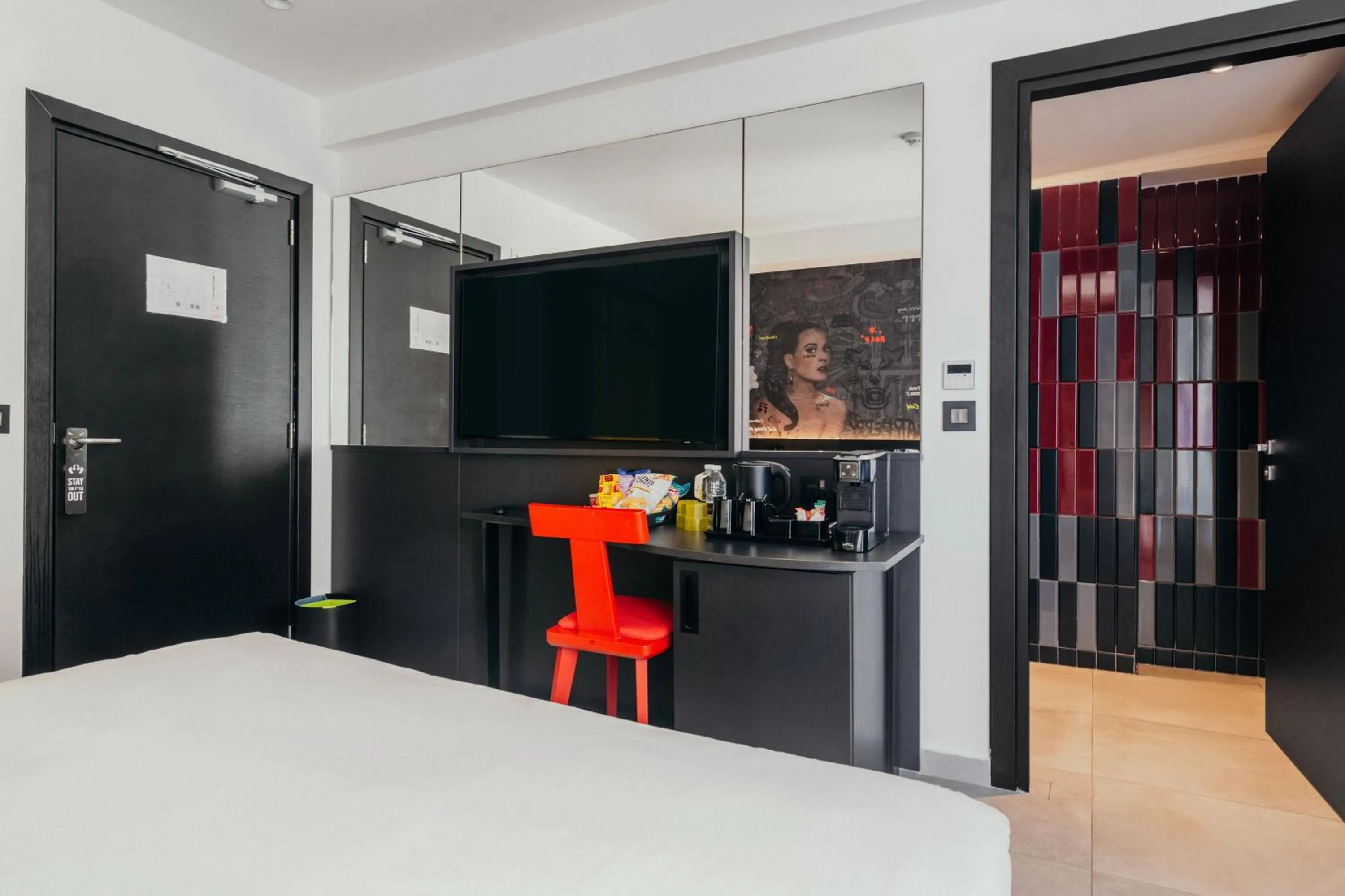 Photo of the whole room, Bed in SO City Hotel Adults Only