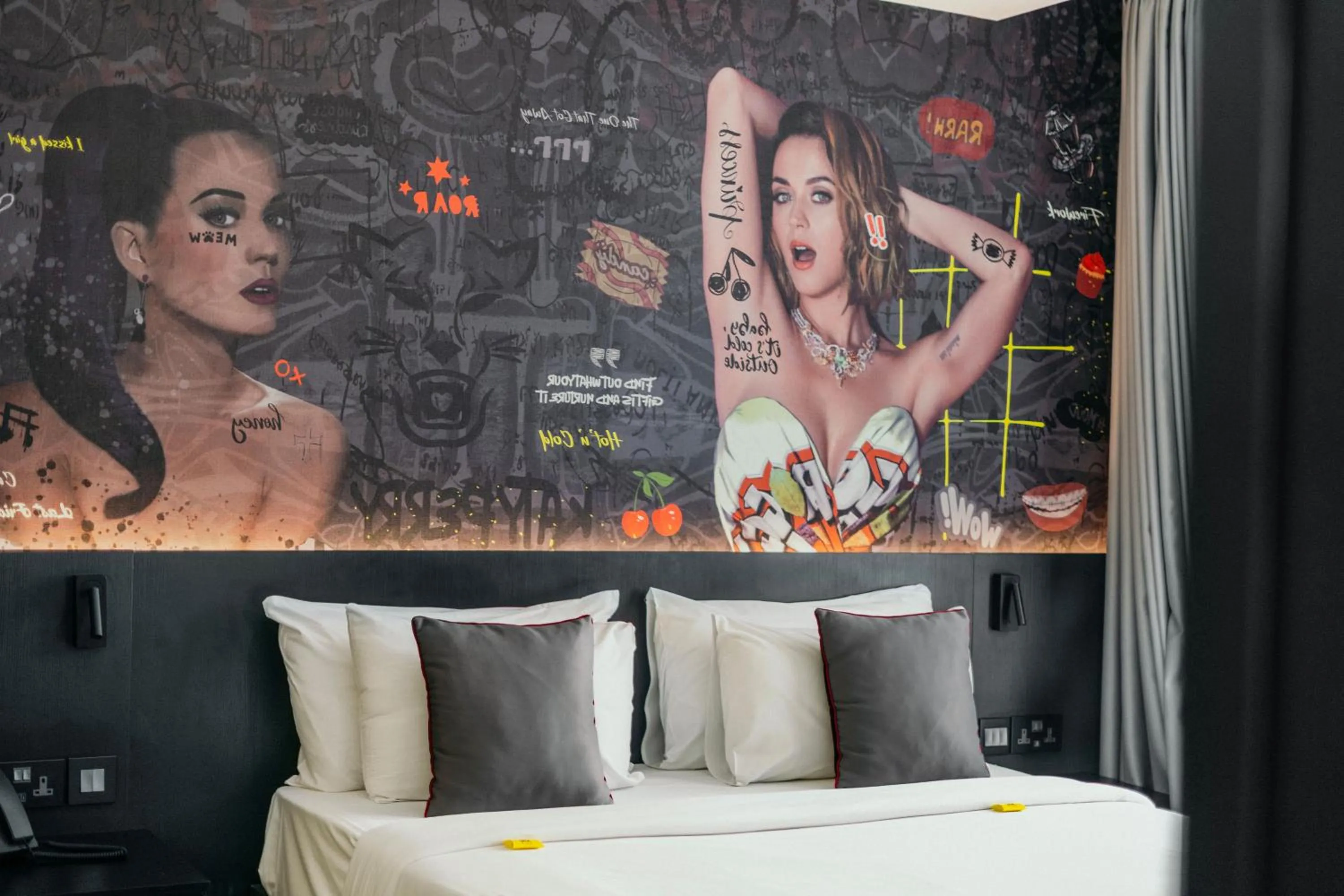 Decorative detail, Bed in SO City Hotel Adults Only