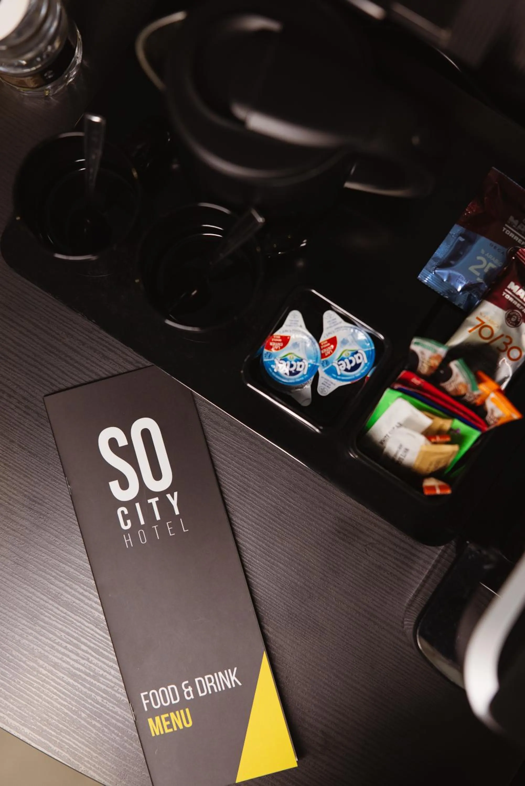 Food and drinks in SO City Hotel Adults Only