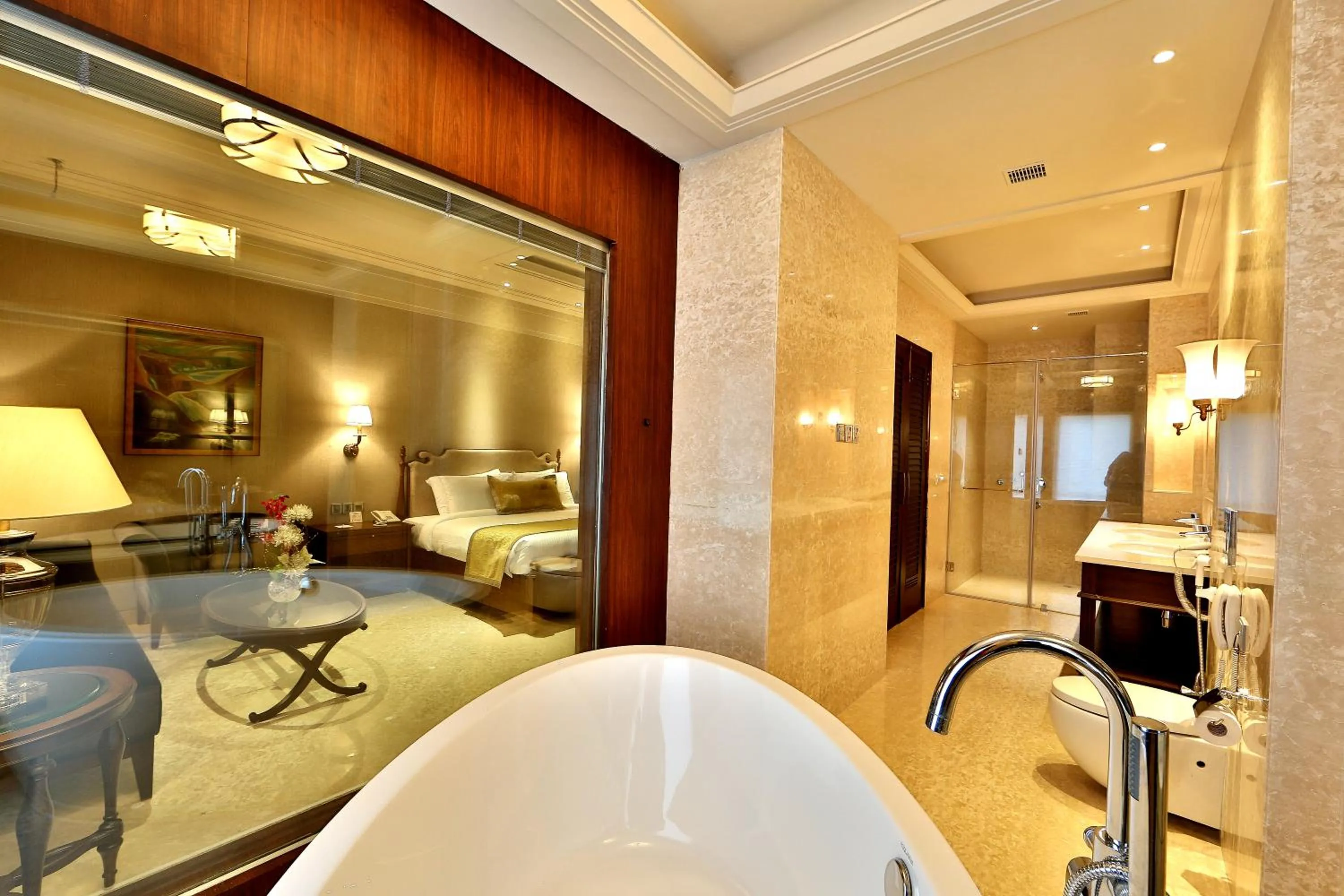 Bathroom in Hotel Maharaja Regency