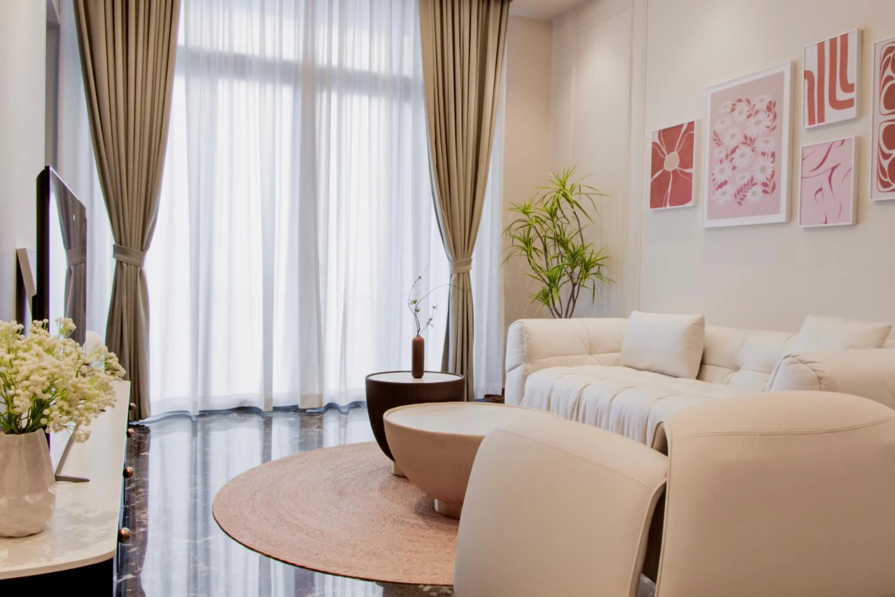 Living room in Royce Residence KLCC by MUSAE Kuala Lumpur