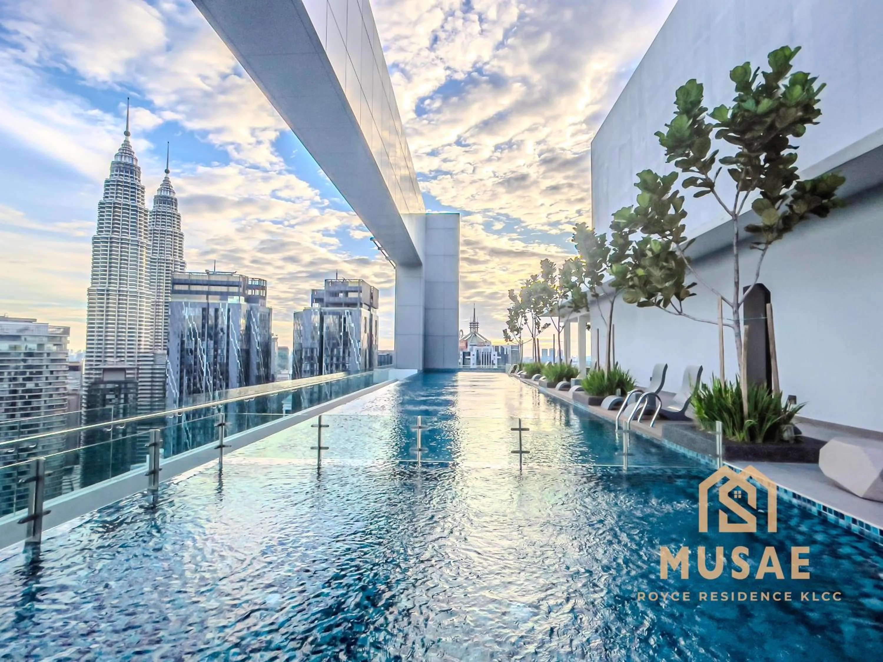 Pool view in Royce Residence KLCC by MUSAE Kuala Lumpur