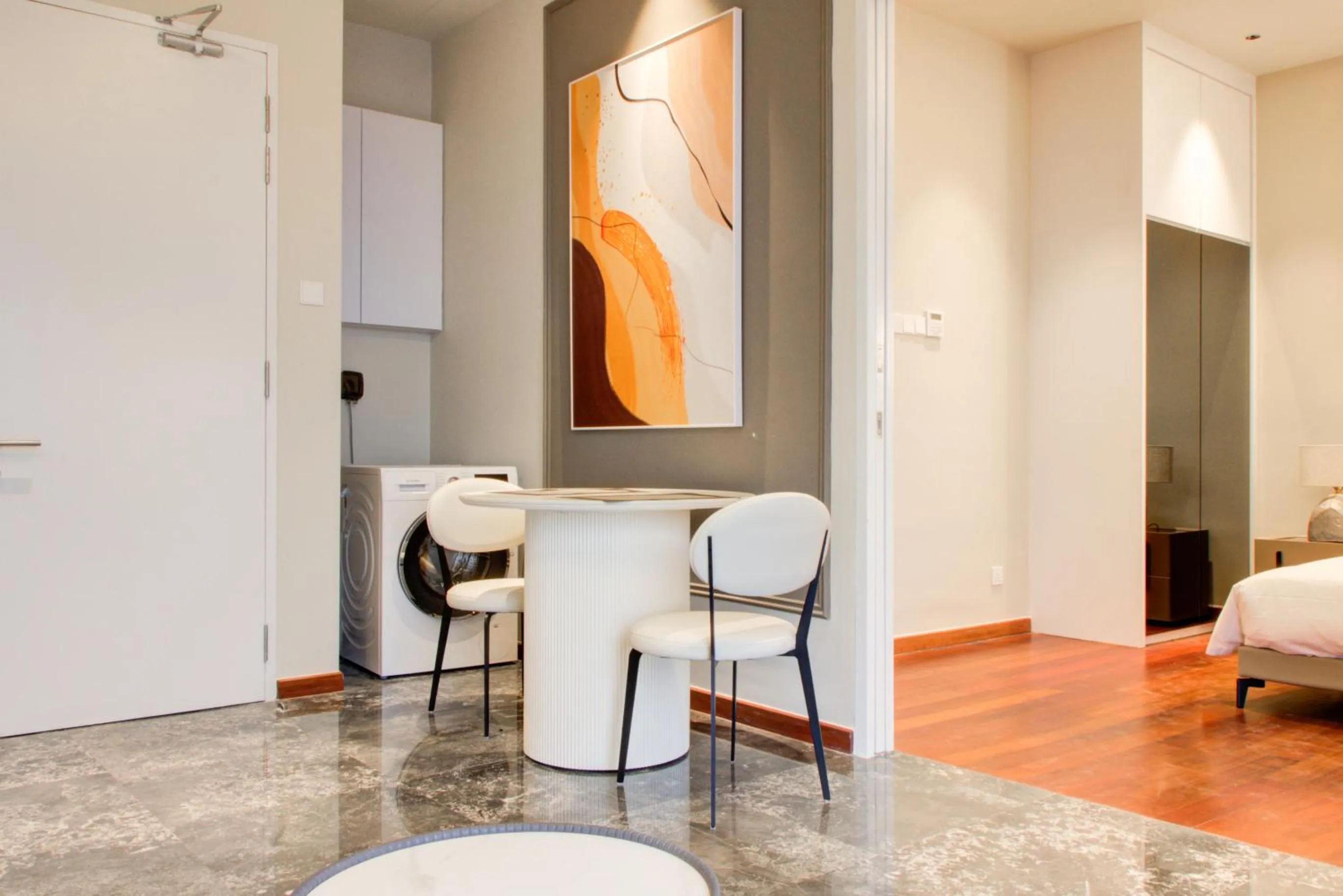 Dining area in Royce Residence KLCC by MUSAE Kuala Lumpur