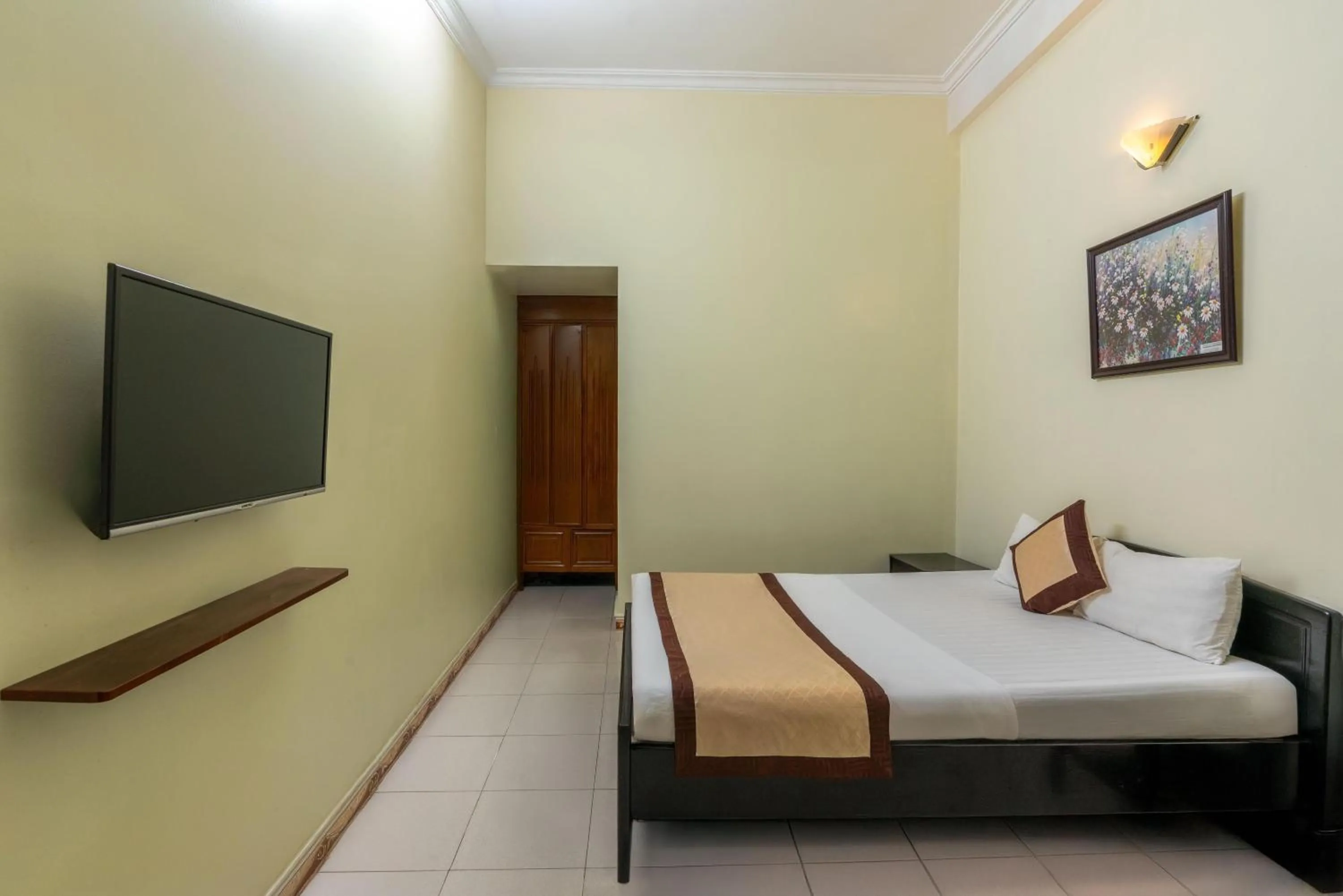 Bed in Thu Guest House